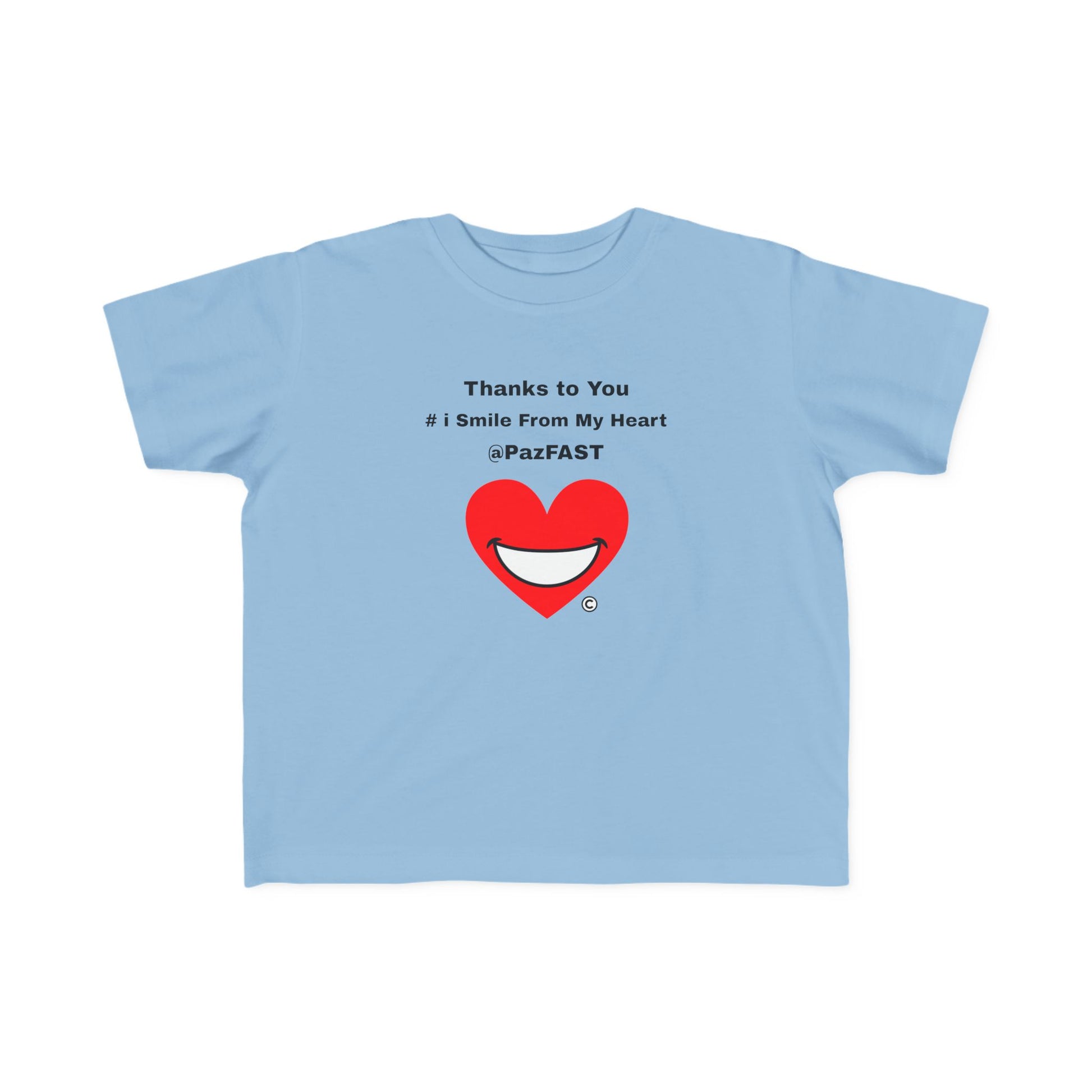 Toddler's Fine Jersey Tee | Extend Total *Kindness with "Paz FAST, The Love Solution" - The Love Solution