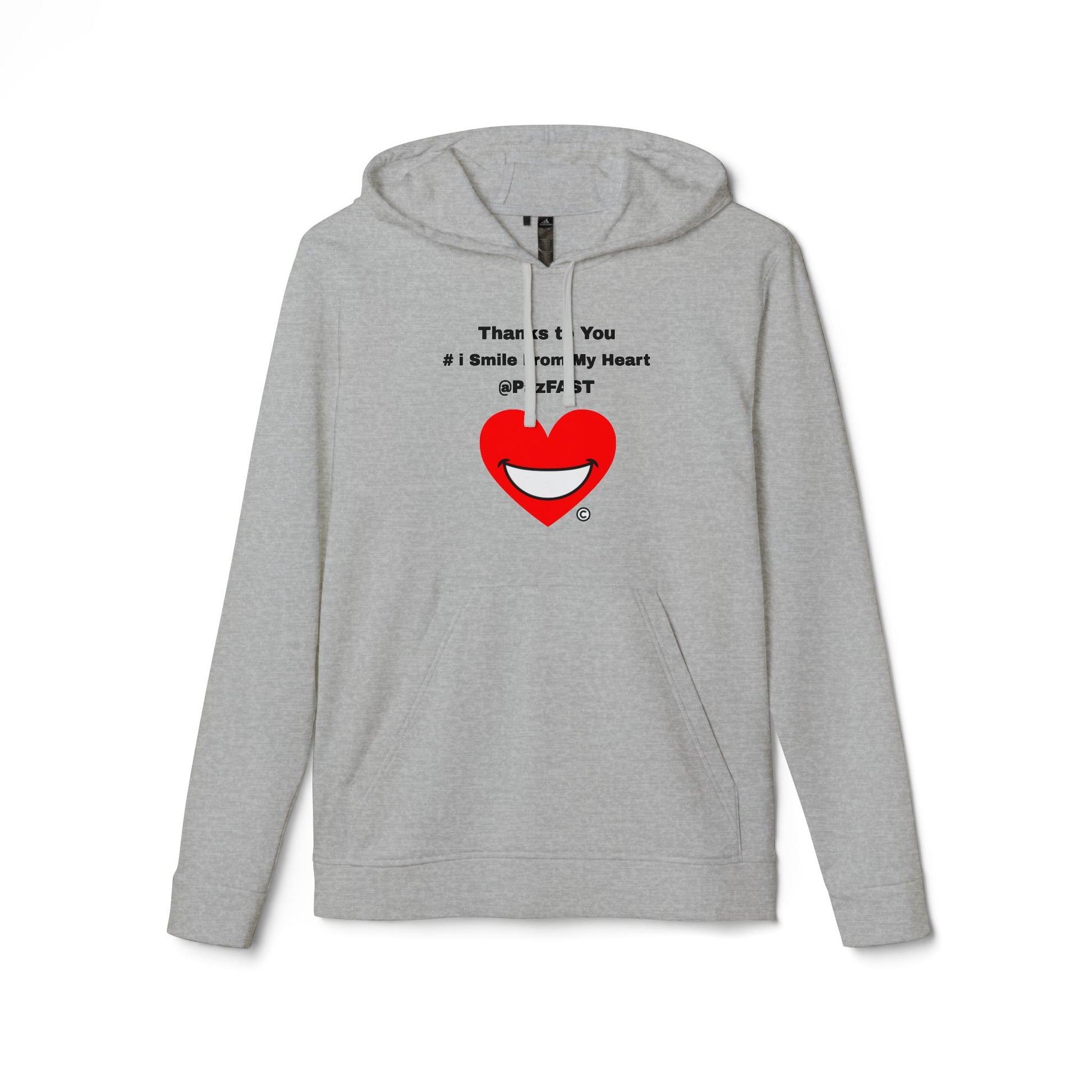 Adidas® Unisex Fleece Hoodie | Extend Total *Kindness with "Paz FAST, The Love Solution" - The Love Solution