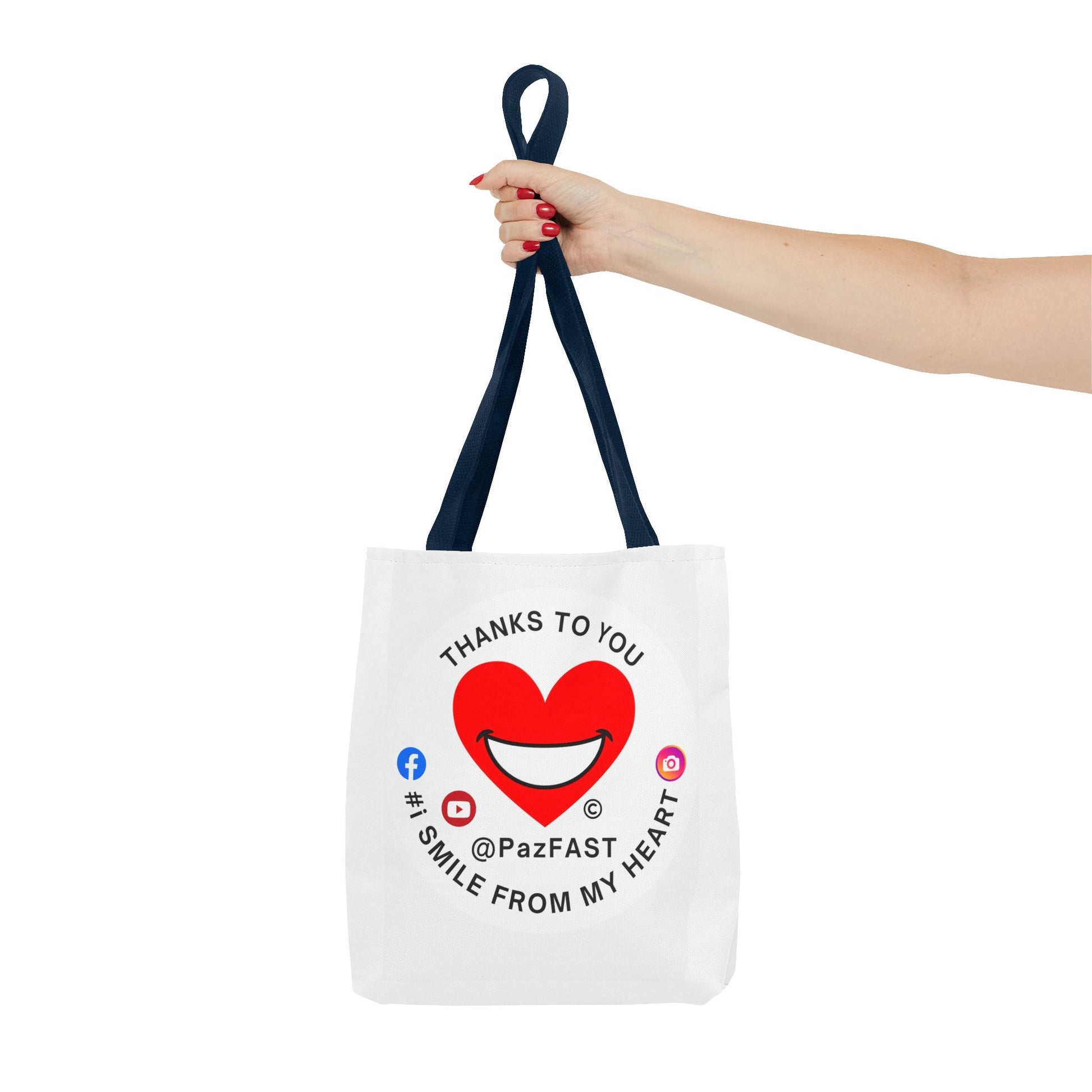 Tote Bag (AOP) | Extend Total *Kindness with "Paz FAST, The Love Solution" - The Love Solution