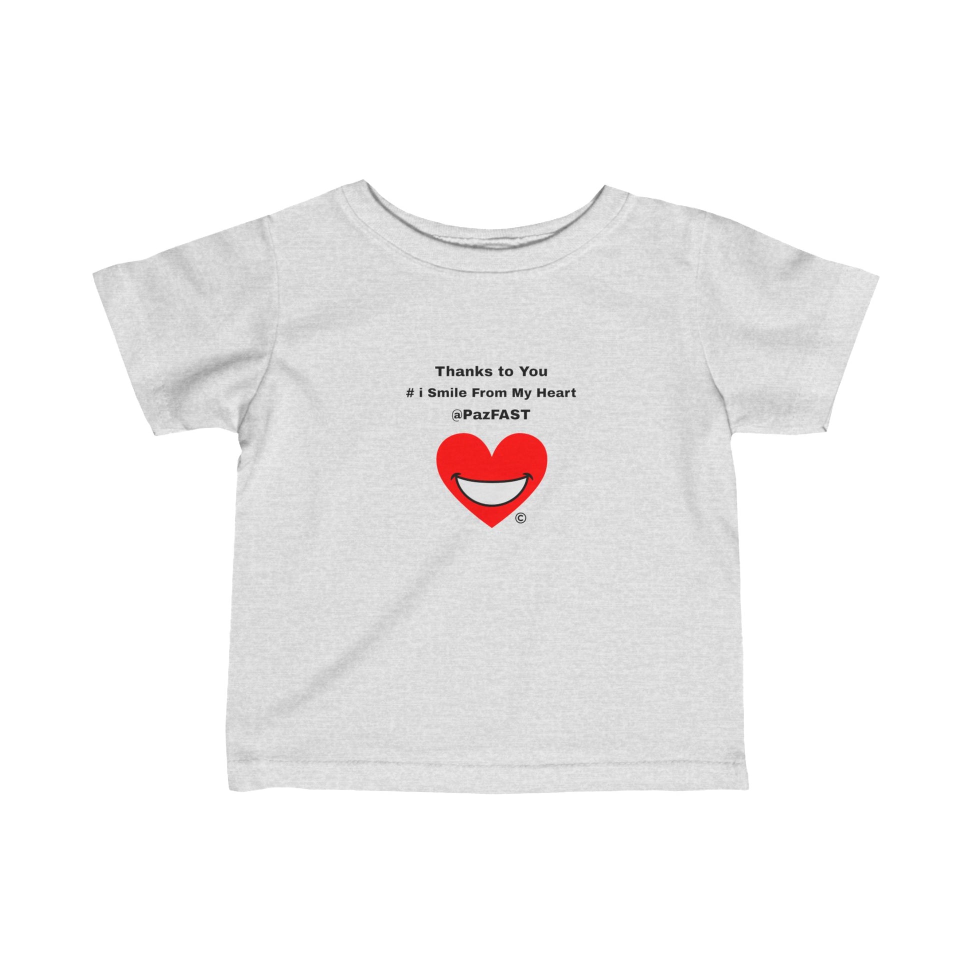 Infant Fine Jersey Tee | Extend Total *Kindness with "Paz FAST, The Love Solution" - The Love Solution