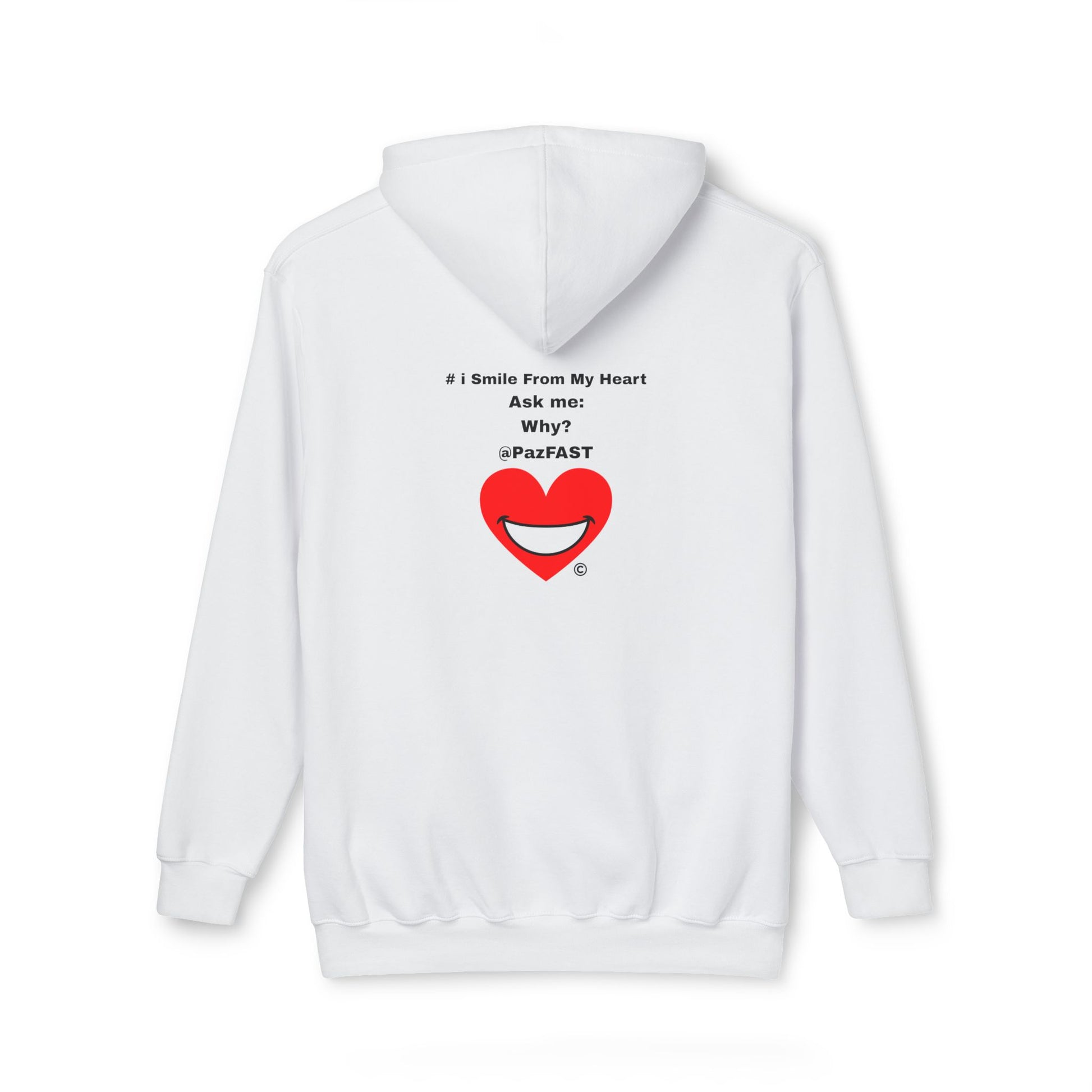 Unisex Hooded Sweatshirt, Made in US | Extend Total *Kindness with "Paz FAST, The Love Solution" - The Love Solution