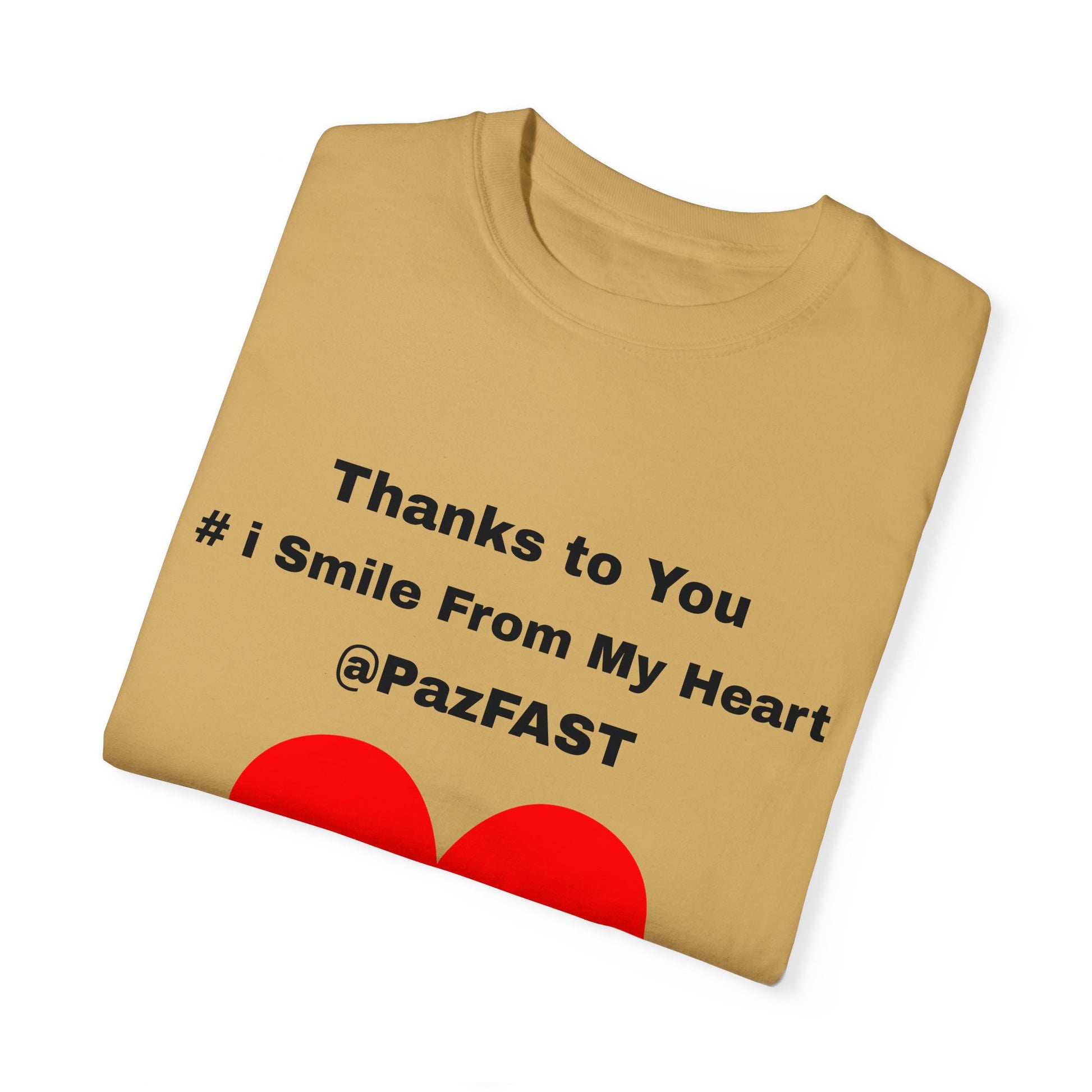 Unisex Garment-Dyed T-shirt | Extend Total *Kindness with "Paz FAST, The Love Solution" - The Love Solution