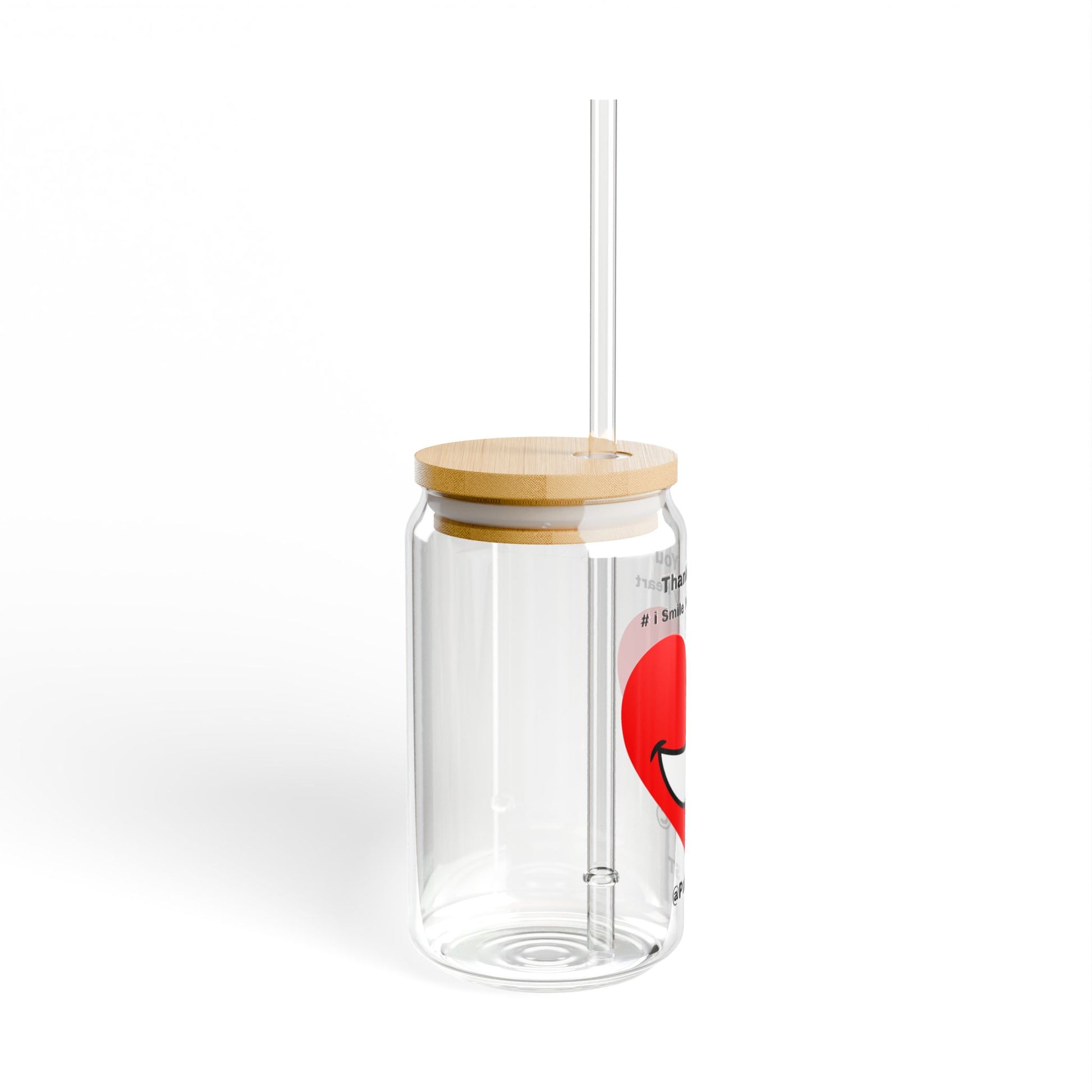 Sipper Glass, 16oz | Extend Total *Kindness with "Paz FAST, The Love Solution" - The Love Solution