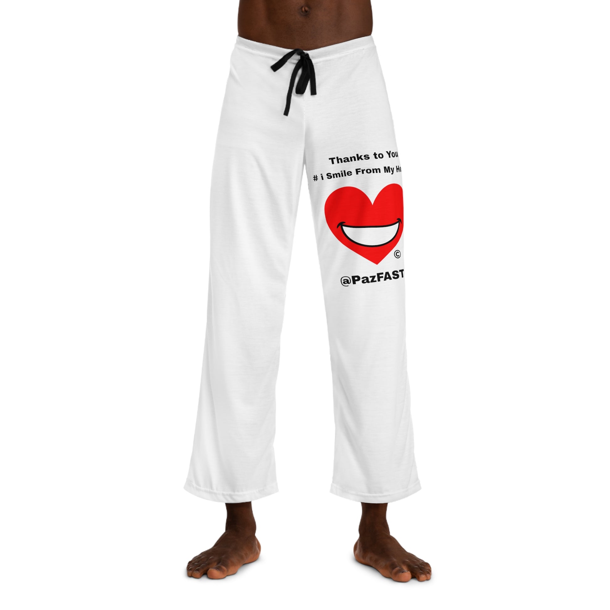 Men's Pajama Pants (AOP) | Extend Total *Kindness with "Paz FAST, The Love Solution" - The Love Solution