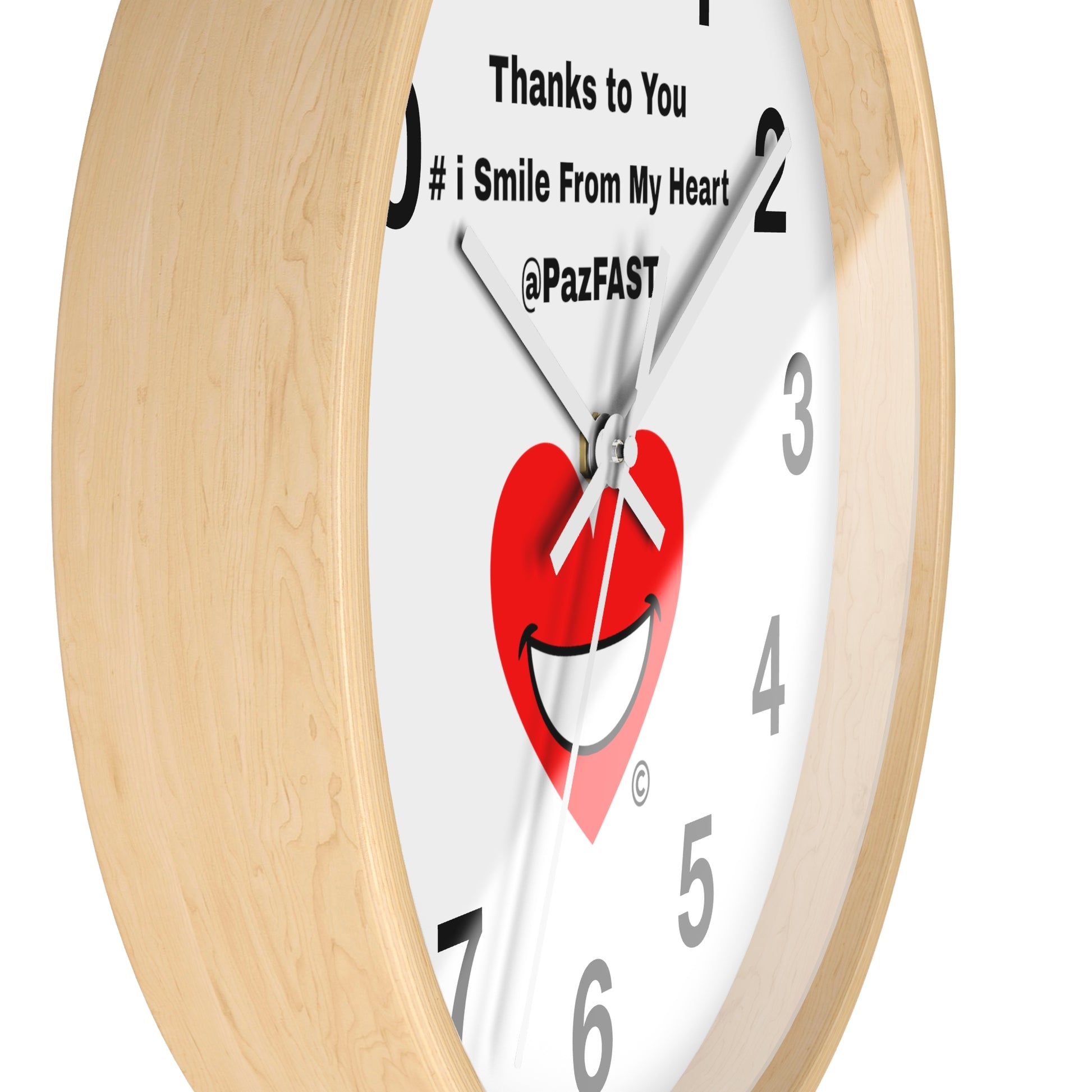 Wall Clock | Extend Total *Kindness with "Paz FAST, The Love Solution" - The Love Solution