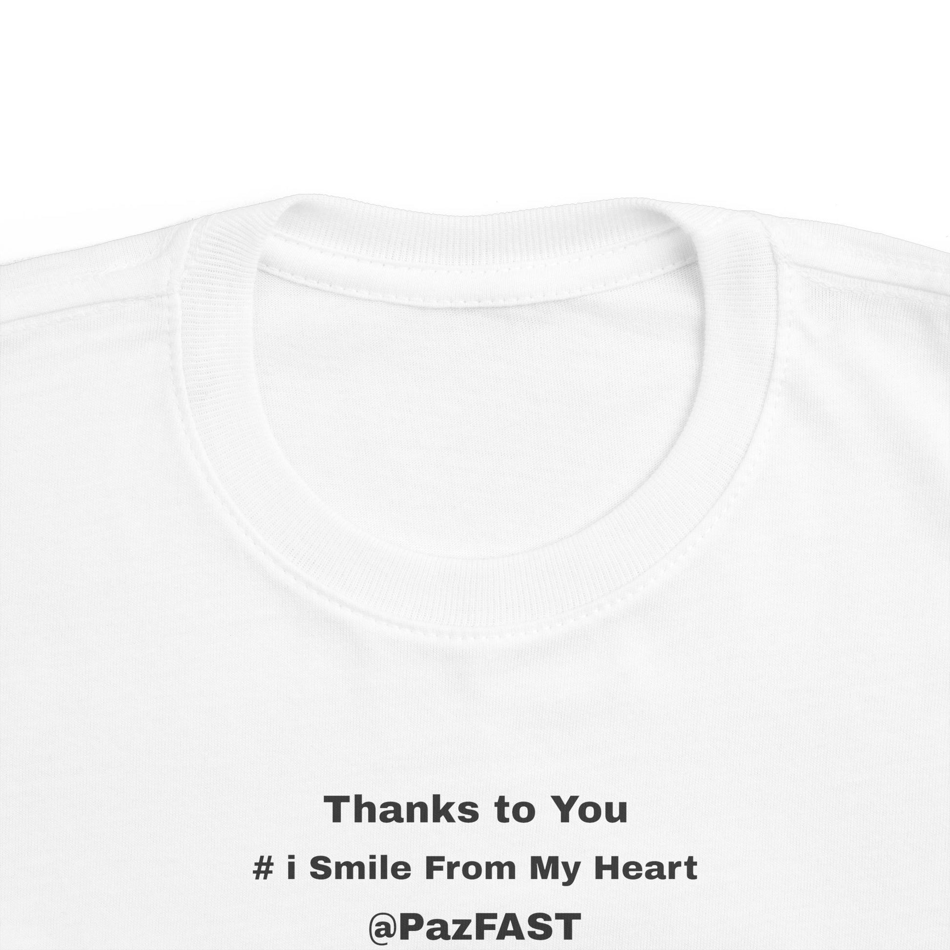 Toddler's Fine Jersey Tee | Extend Total *Kindness with "Paz FAST, The Love Solution" - The Love Solution