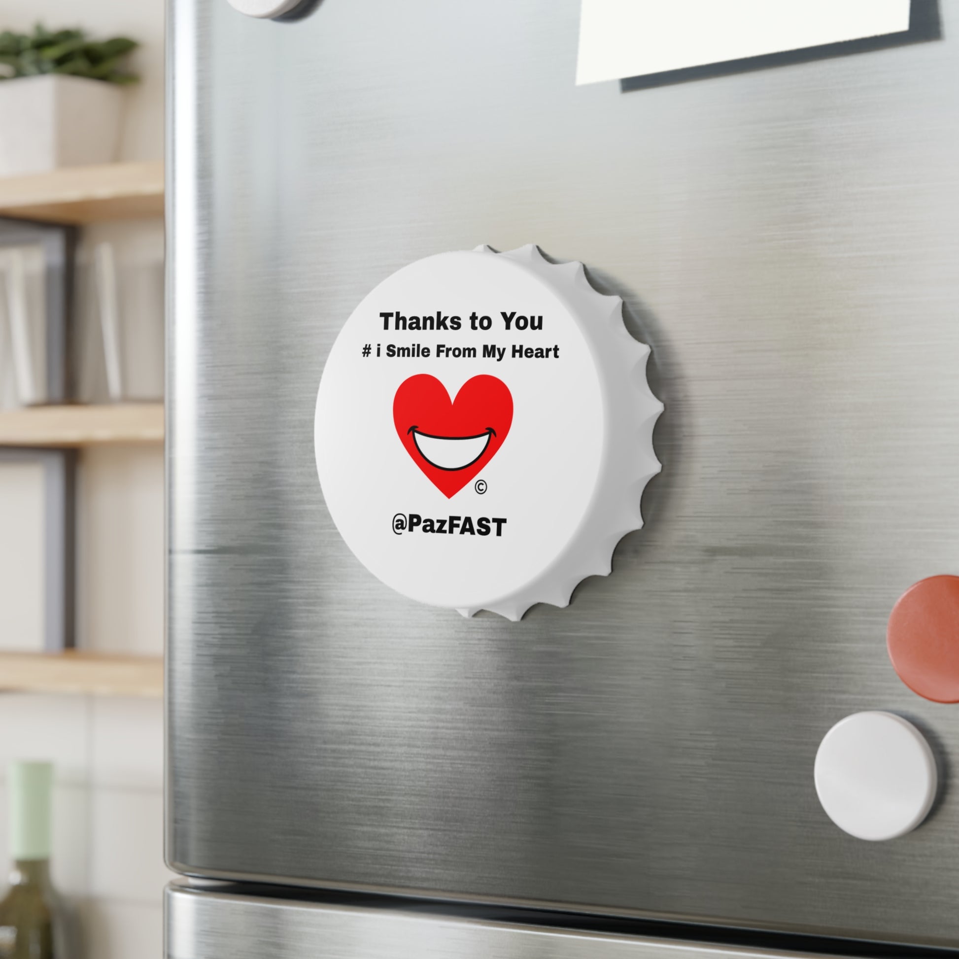 Bottle Opener | Extend Total *Kindness with "Paz FAST, The Love Solution" - The Love Solution