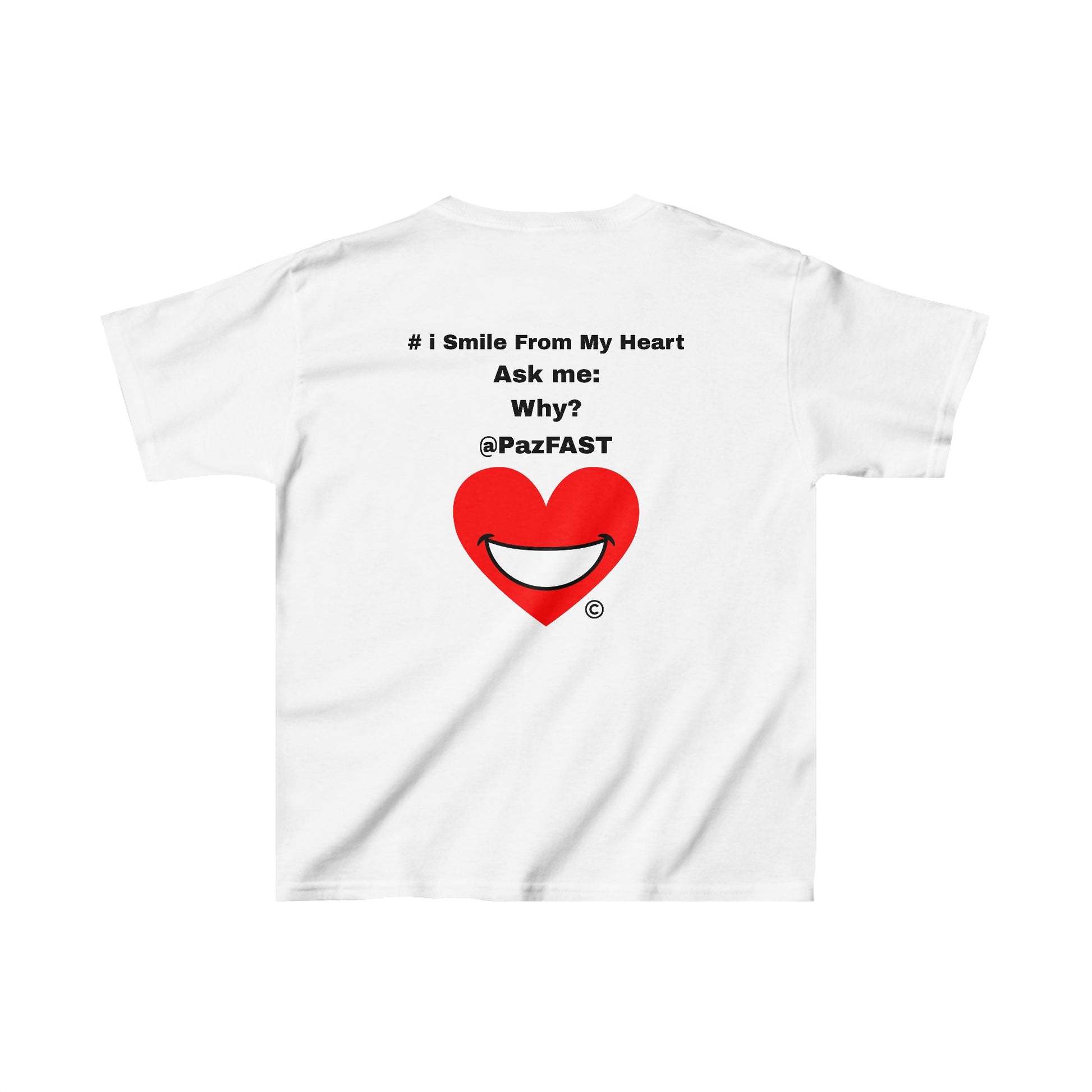 Kids Heavy Cotton™ Tee | Extend Total *Kindness with "Paz FAST, The Love Solution" - The Love Solution