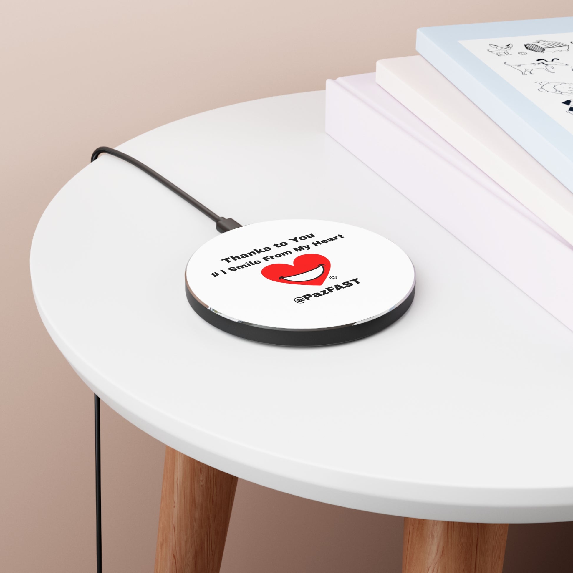 Wireless Charger | Extend Total *Kindness with "Paz FAST, The Love Solution" - The Love Solution