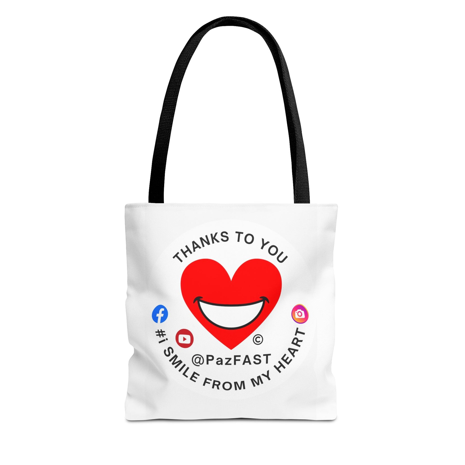 Tote Bag (AOP) | Extend Total *Kindness with "Paz FAST, The Love Solution" - The Love Solution