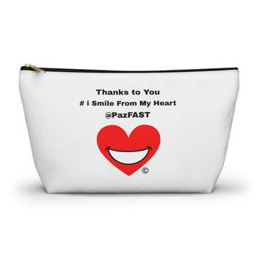 Accessory Pouch w T-Bottom | Extend Total *Kindness with "Paz FAST, The Love Solution" - The Love Solution