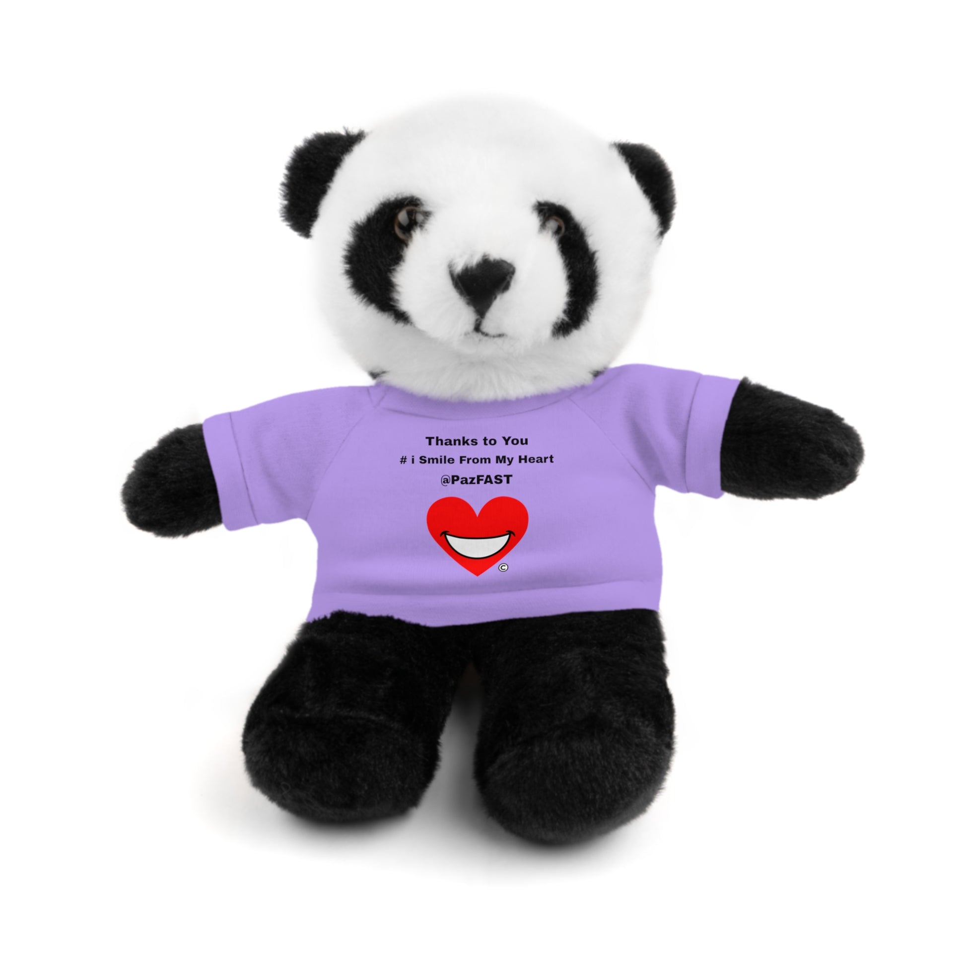 Stuffed Animals with Tee | Extend Total *Kindness with "Paz FAST, The Love Solution" - The Love Solution