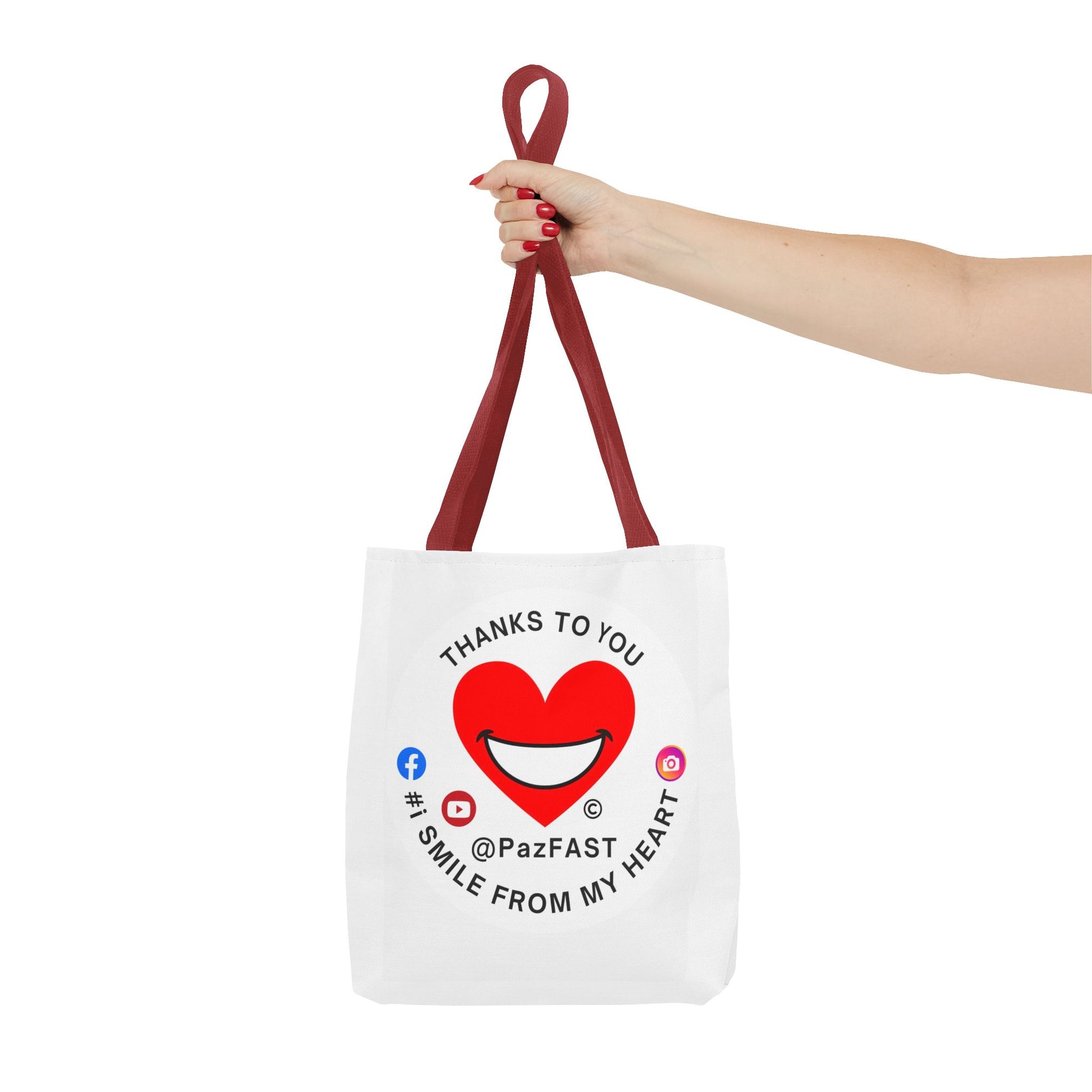 Tote Bag (AOP) | Extend Total *Kindness with "Paz FAST, The Love Solution" - The Love Solution