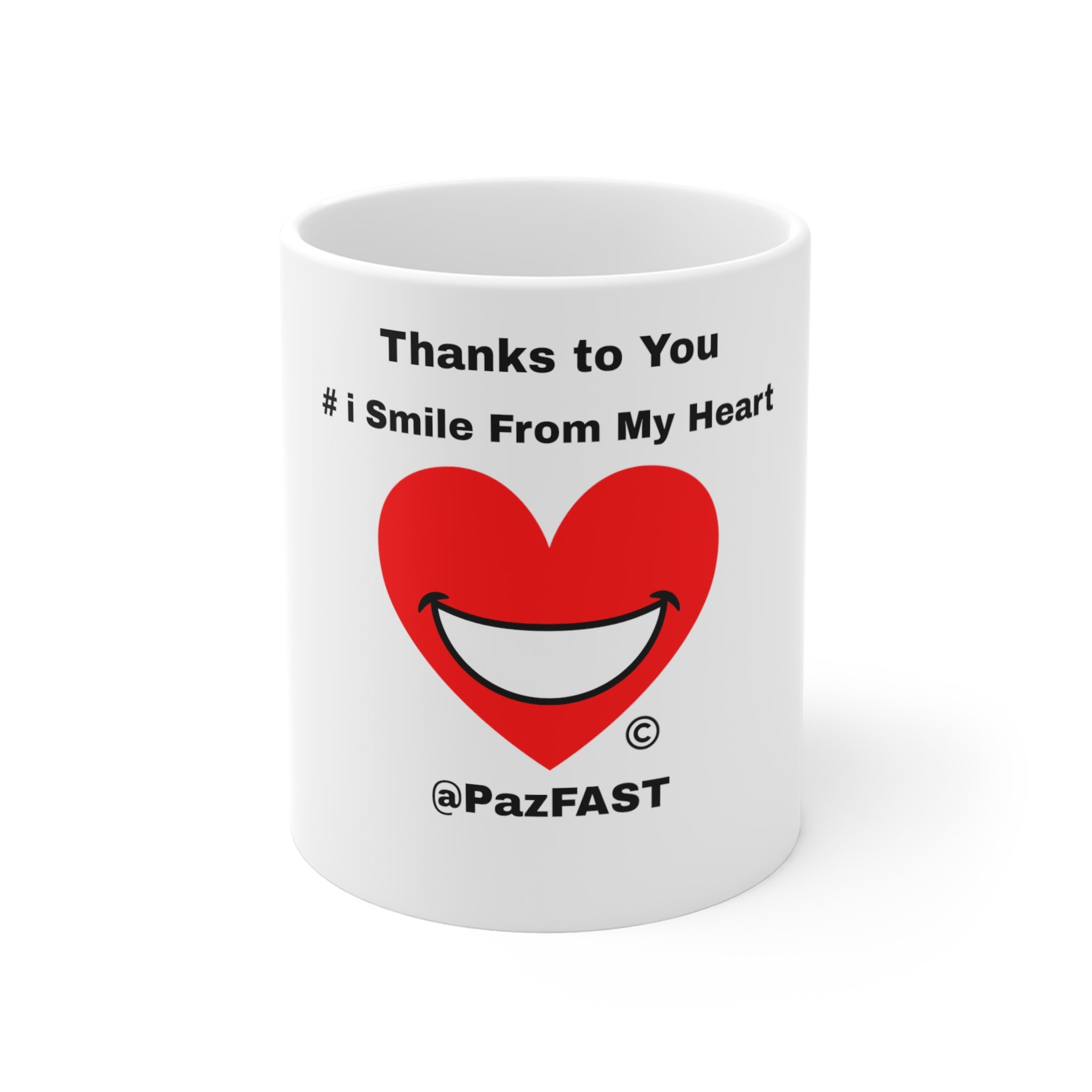 Mug 11oz | Extend Total *Kindness with "Paz FAST, The Love Solution" - The Love Solution