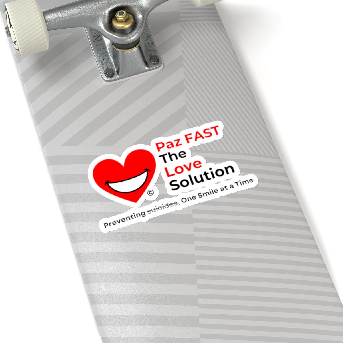 Kiss-Cut Stickers | Extend Total *Kindness with "Paz FAST, The Love Solution" - The Love Solution