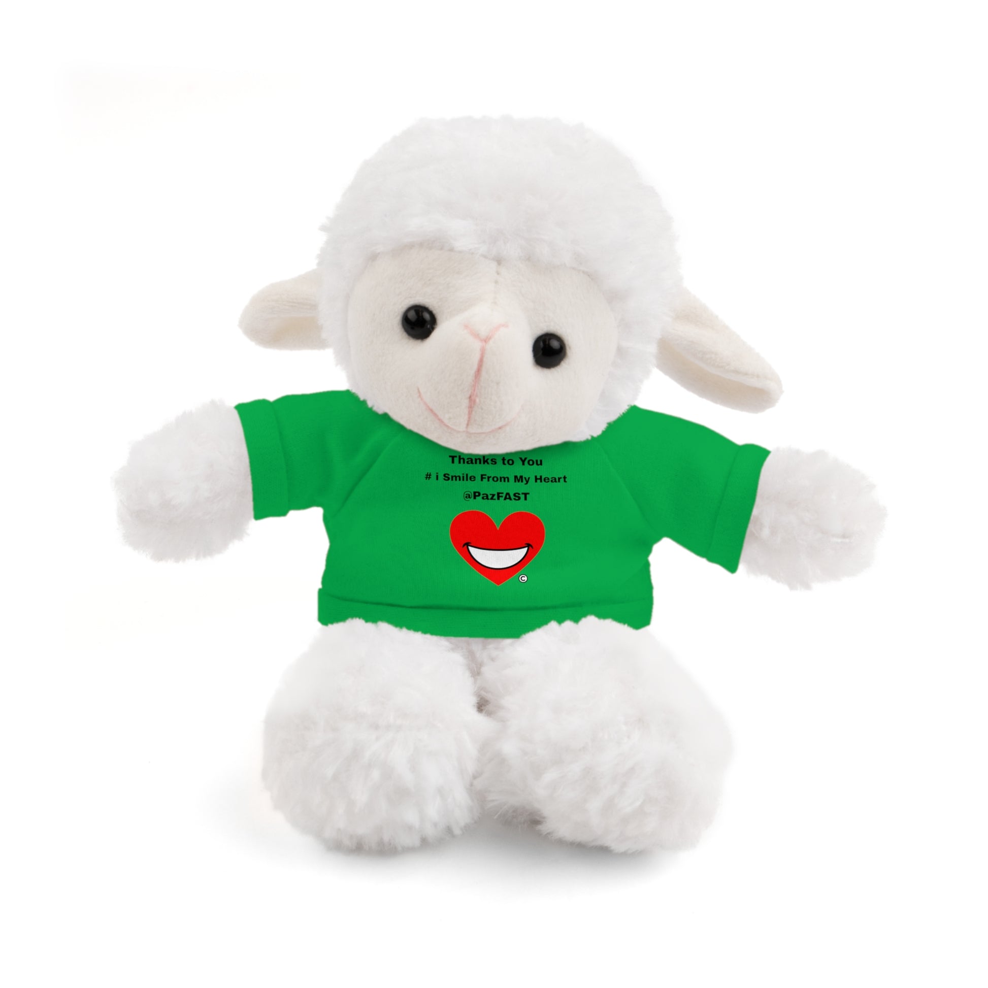 Stuffed Animals with Tee | Extend Total *Kindness with "Paz FAST, The Love Solution" - The Love Solution