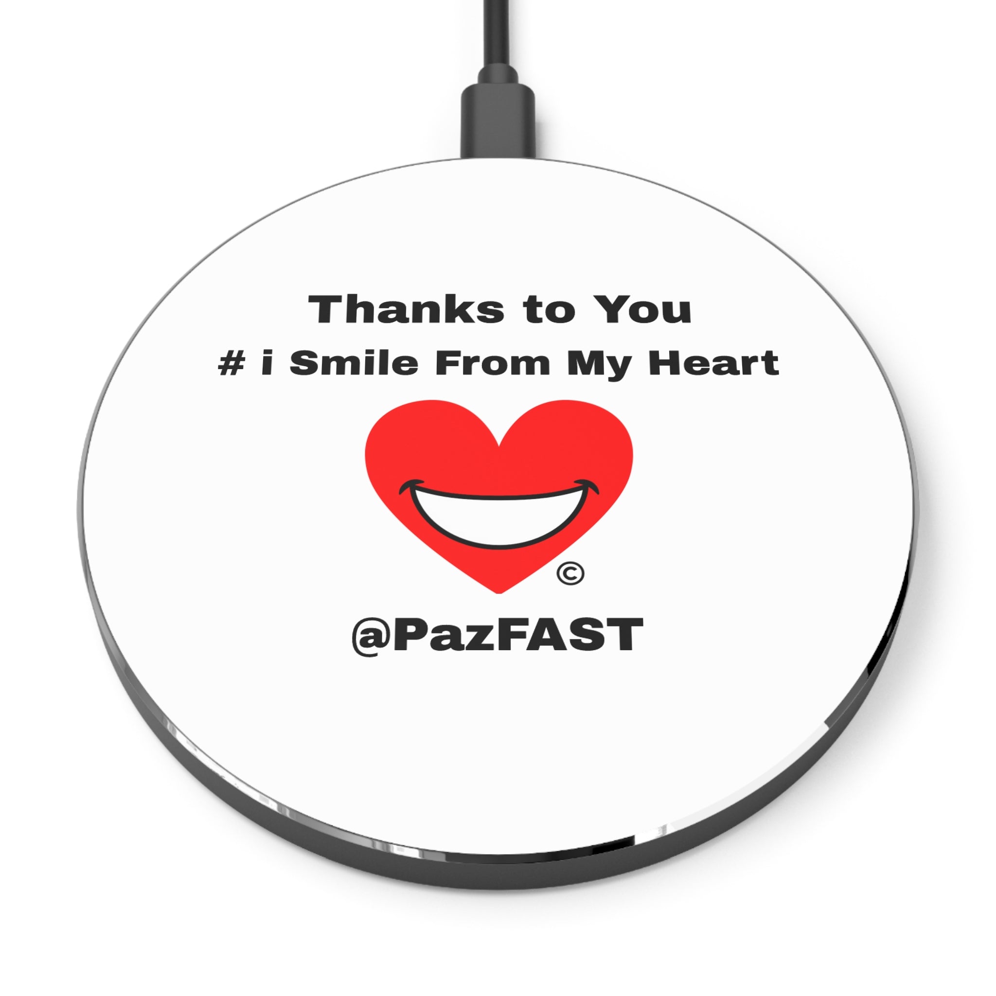 Wireless Charger | Extend Total *Kindness with "Paz FAST, The Love Solution" - The Love Solution