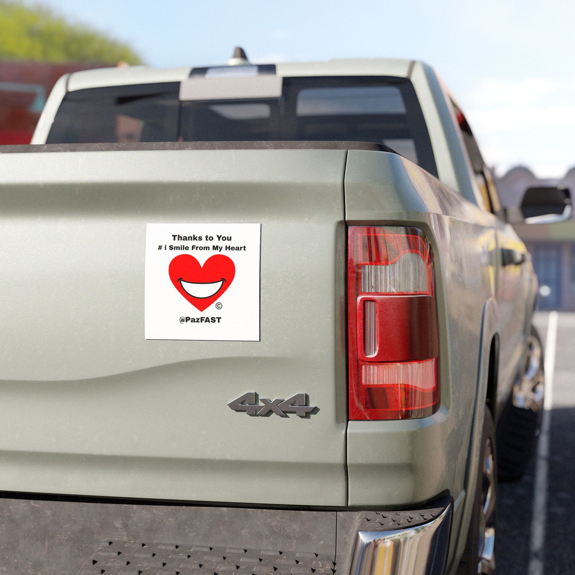 Car Magnets | Extend Total *Kindness with "Paz FAST, The Love Solution" - The Love Solution