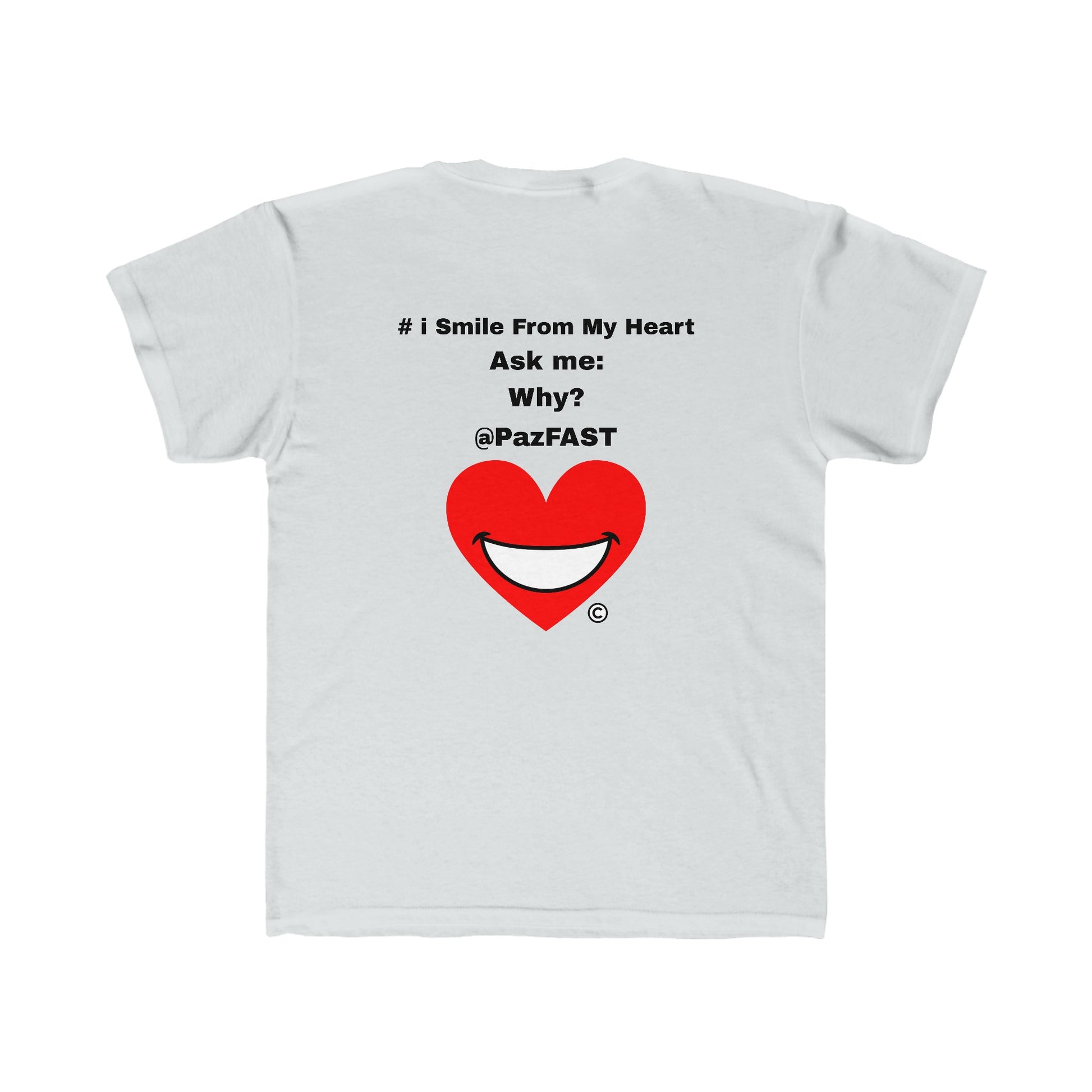 Kids Regular Fit Tee | Extend Total *Kindness with "Paz FAST, The Love Solution" - The Love Solution