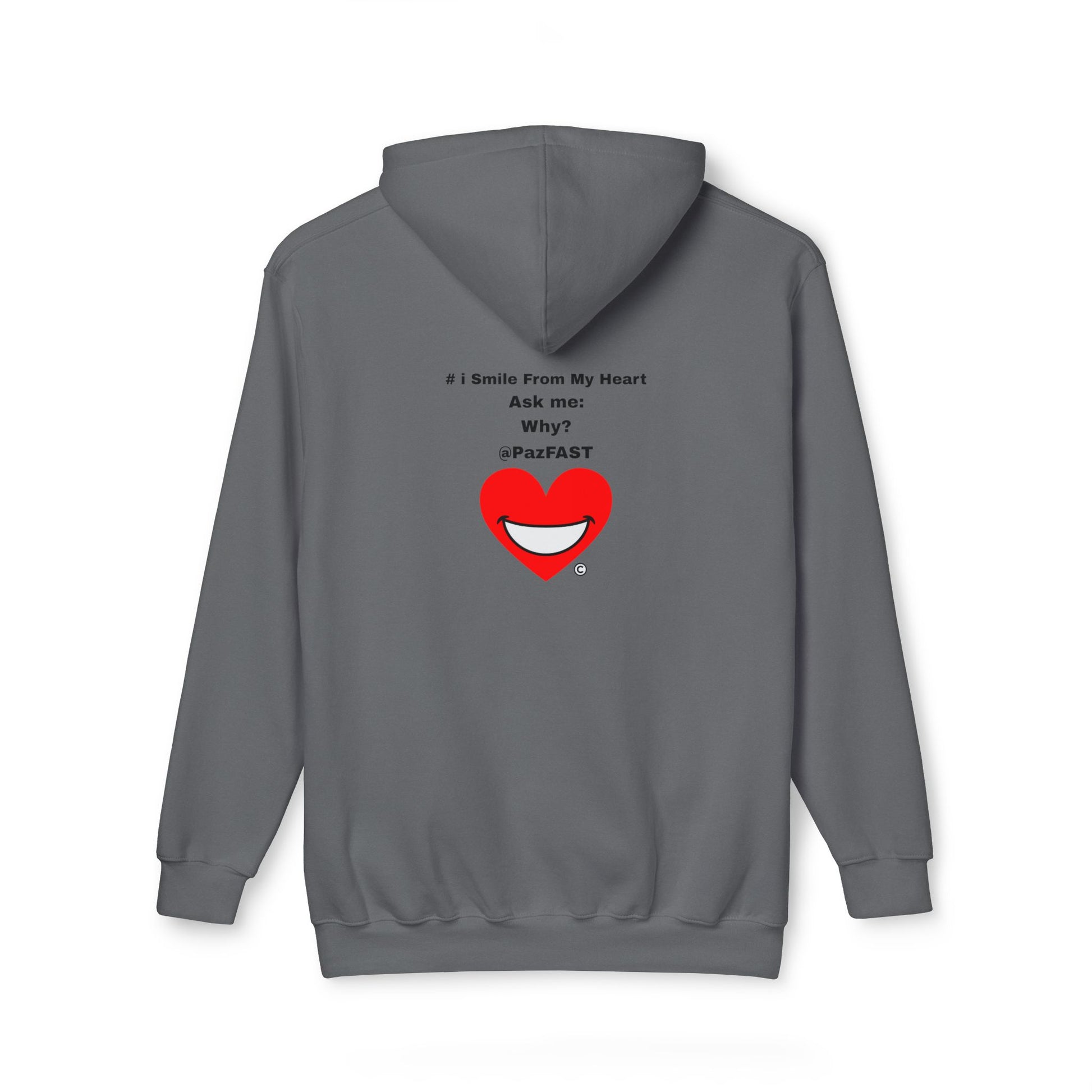 Unisex Hooded Sweatshirt, Made in US | Extend Total *Kindness with "Paz FAST, The Love Solution" - The Love Solution