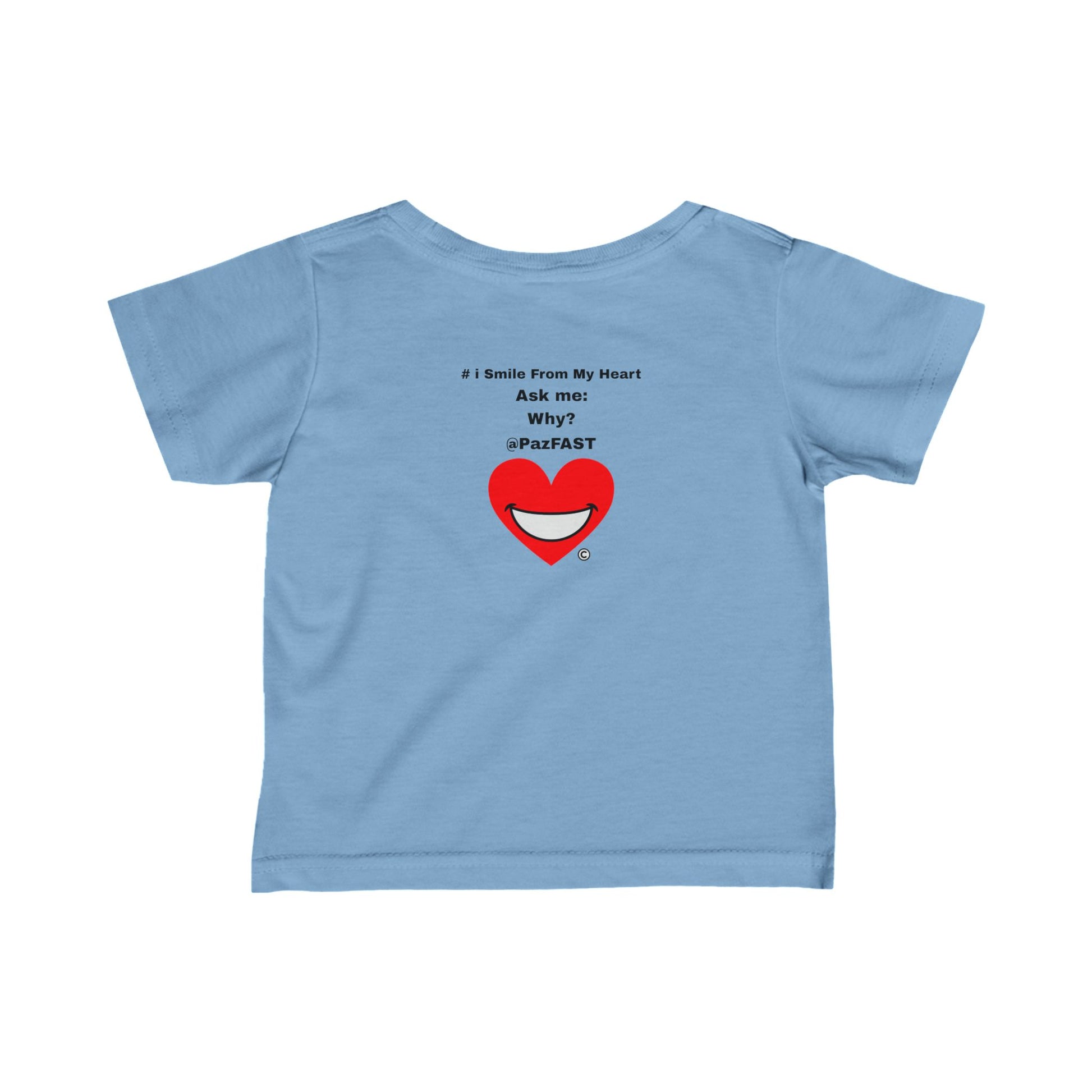 Infant Fine Jersey Tee | Extend Total *Kindness with "Paz FAST, The Love Solution" - The Love Solution