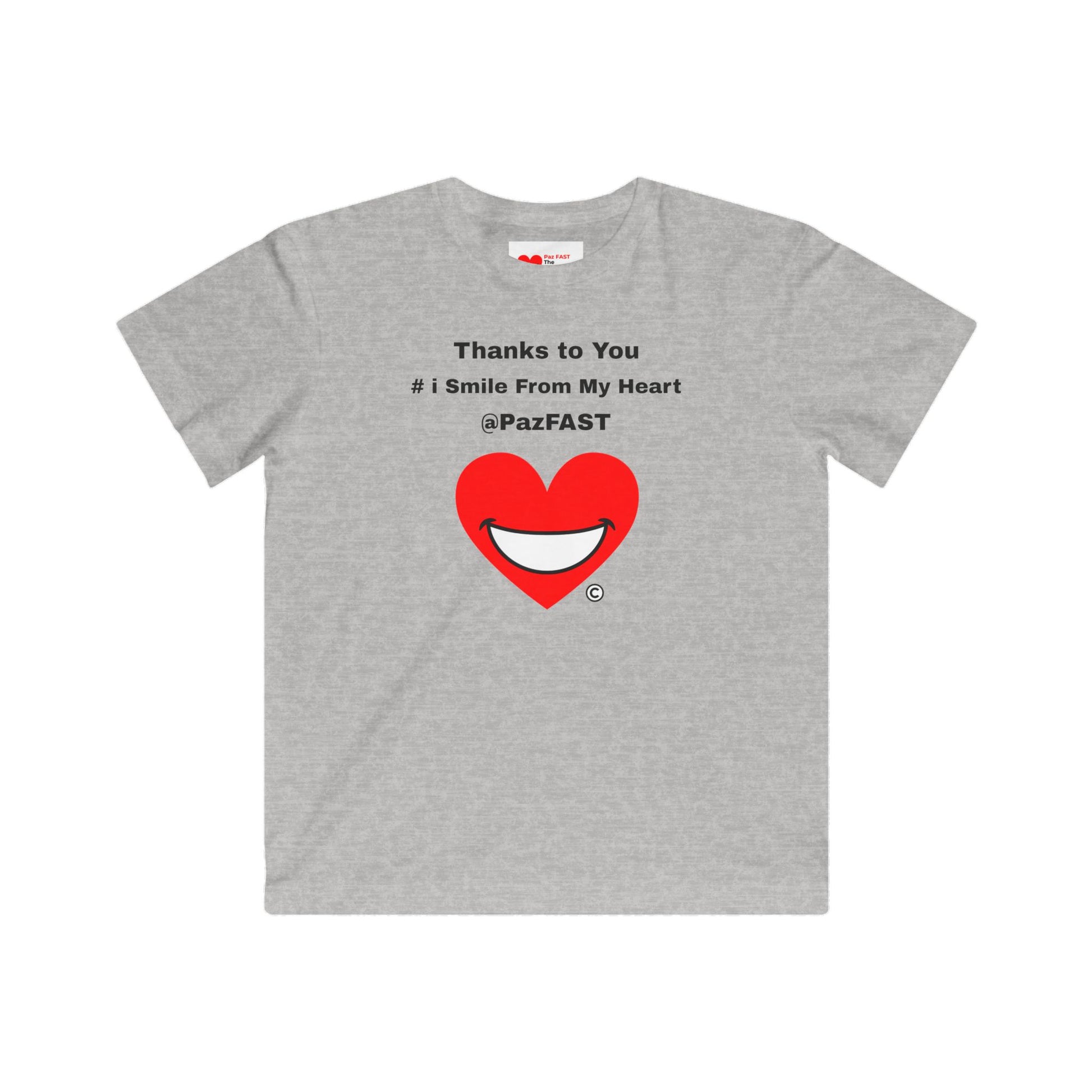 Kids Fine Jersey Tee | Extend Total *Kindness with "Paz FAST, The Love Solution" - The Love Solution