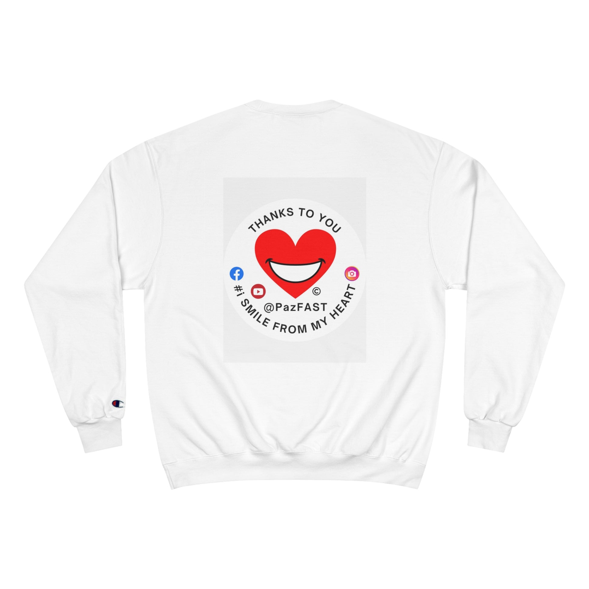 Champion Sweatshirt | Extend Total *Kindness with "Paz FAST, The Love Solution" - The Love Solution