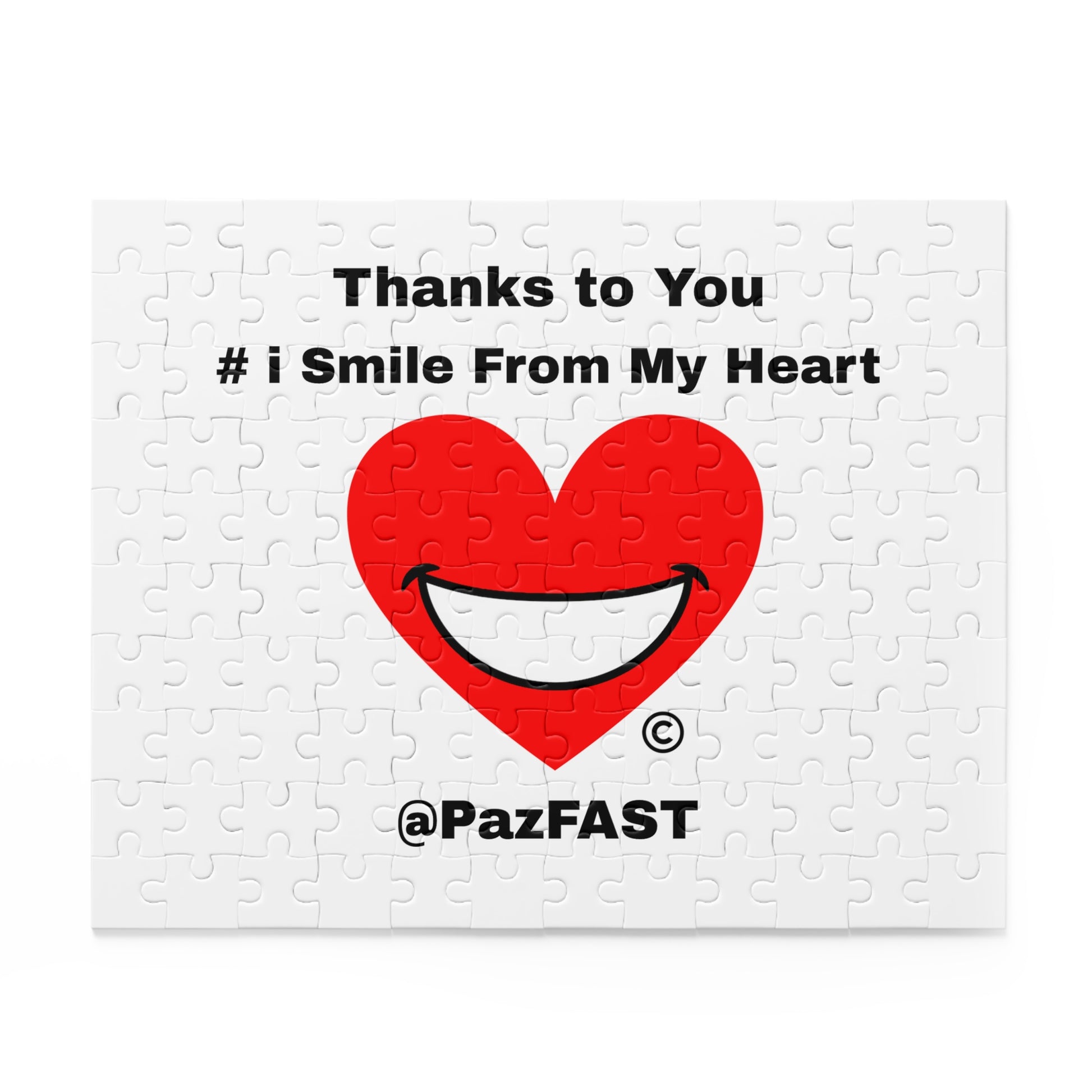 Puzzle (120, 252, 500-Piece) | Extend Total *Kindness with "Paz FAST, The Love Solution" - The Love Solution