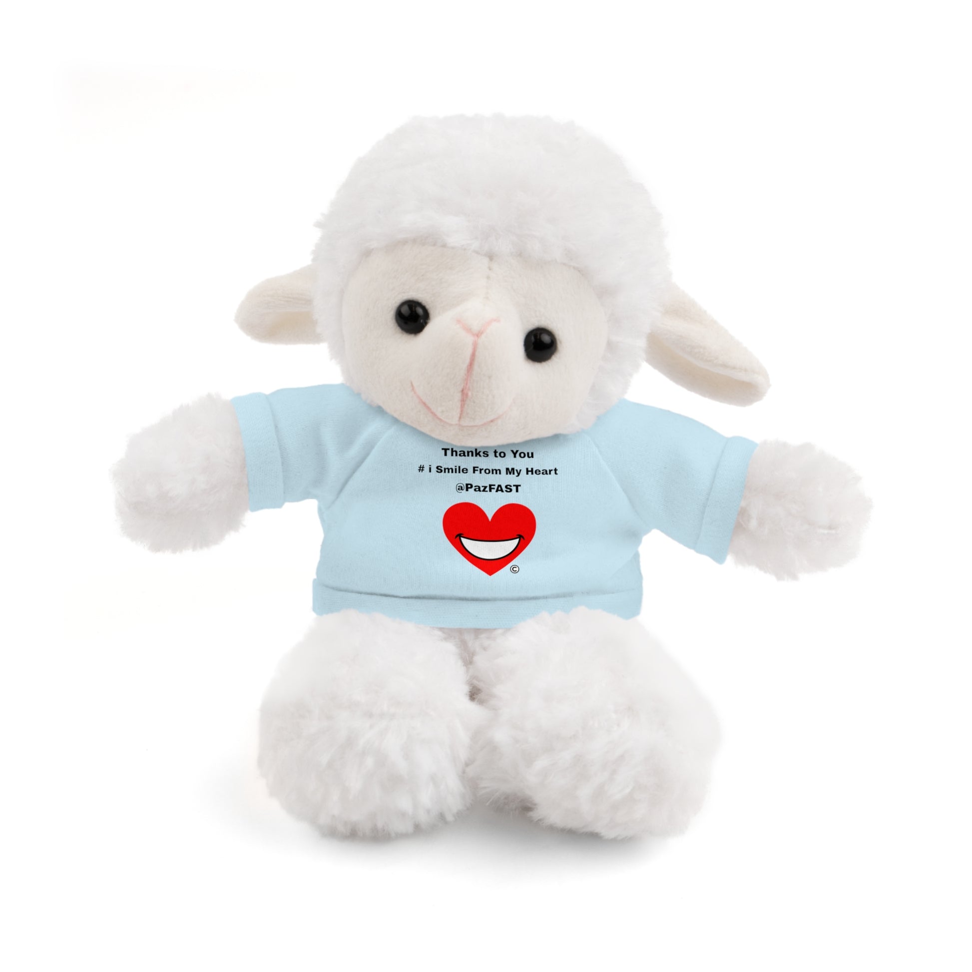 Stuffed Animals with Tee | Extend Total *Kindness with "Paz FAST, The Love Solution" - The Love Solution