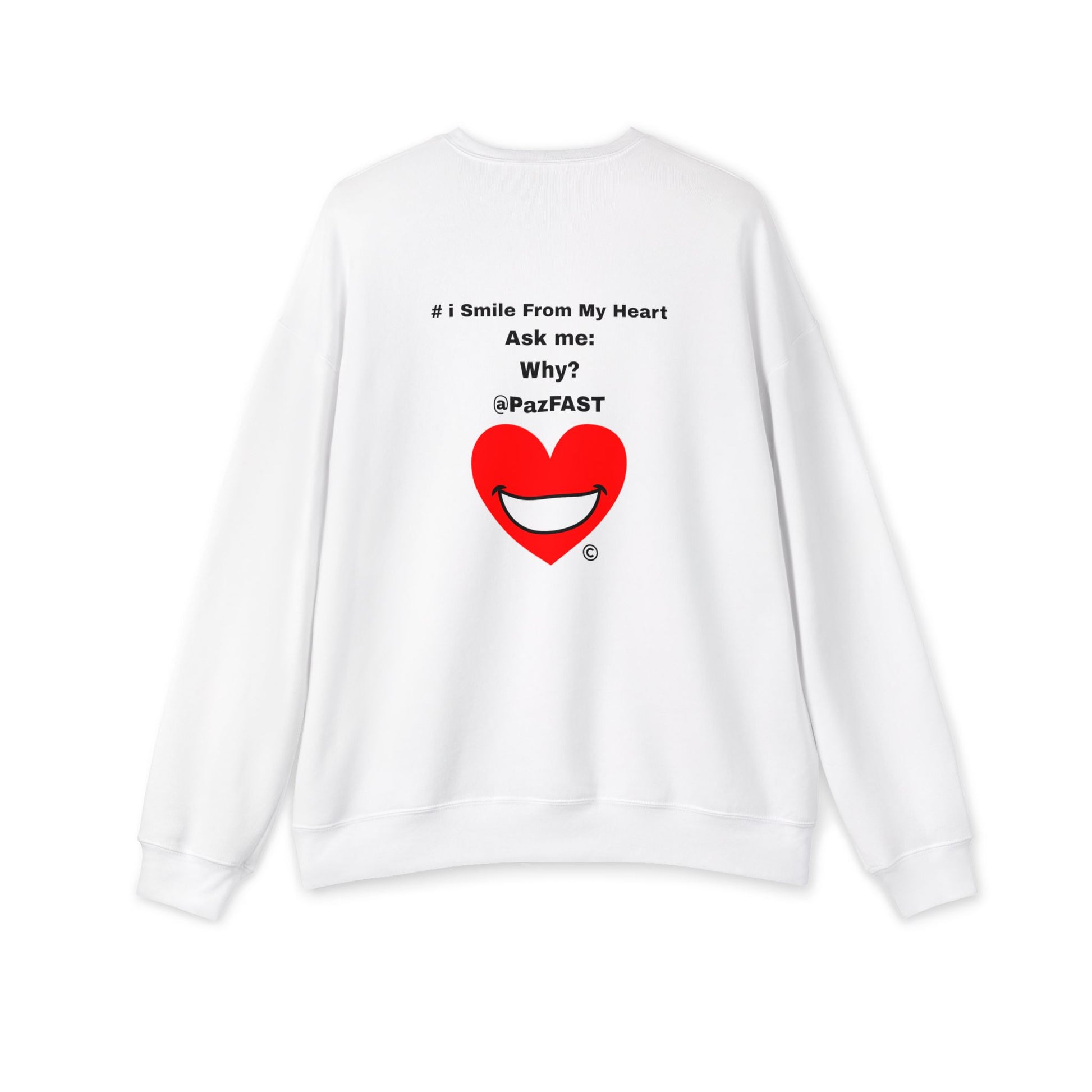 Unisex Drop Shoulder Sweatshirt | Extend Total *Kindness with "Paz FAST, The Love Solution" - The Love Solution