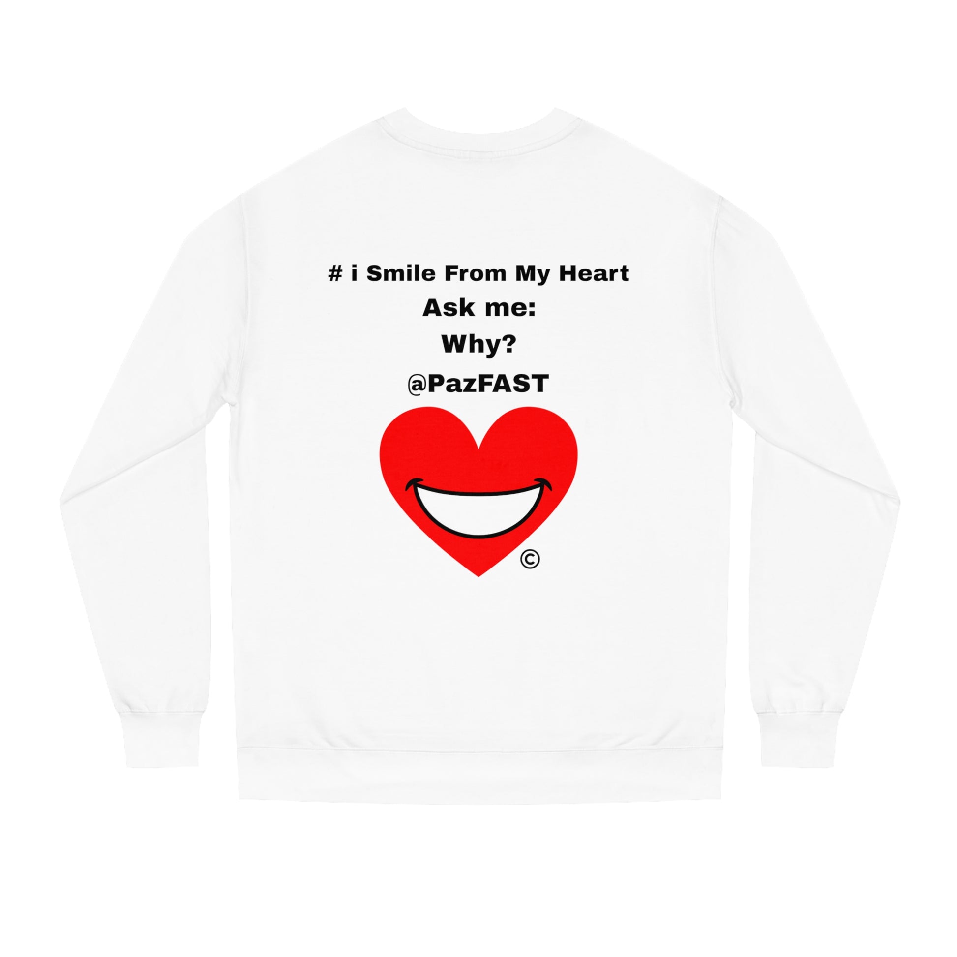 Unisex Crew Neck Sweatshirt | Extend Total *Kindness with "Paz FAST, The Love Solution" - The Love Solution