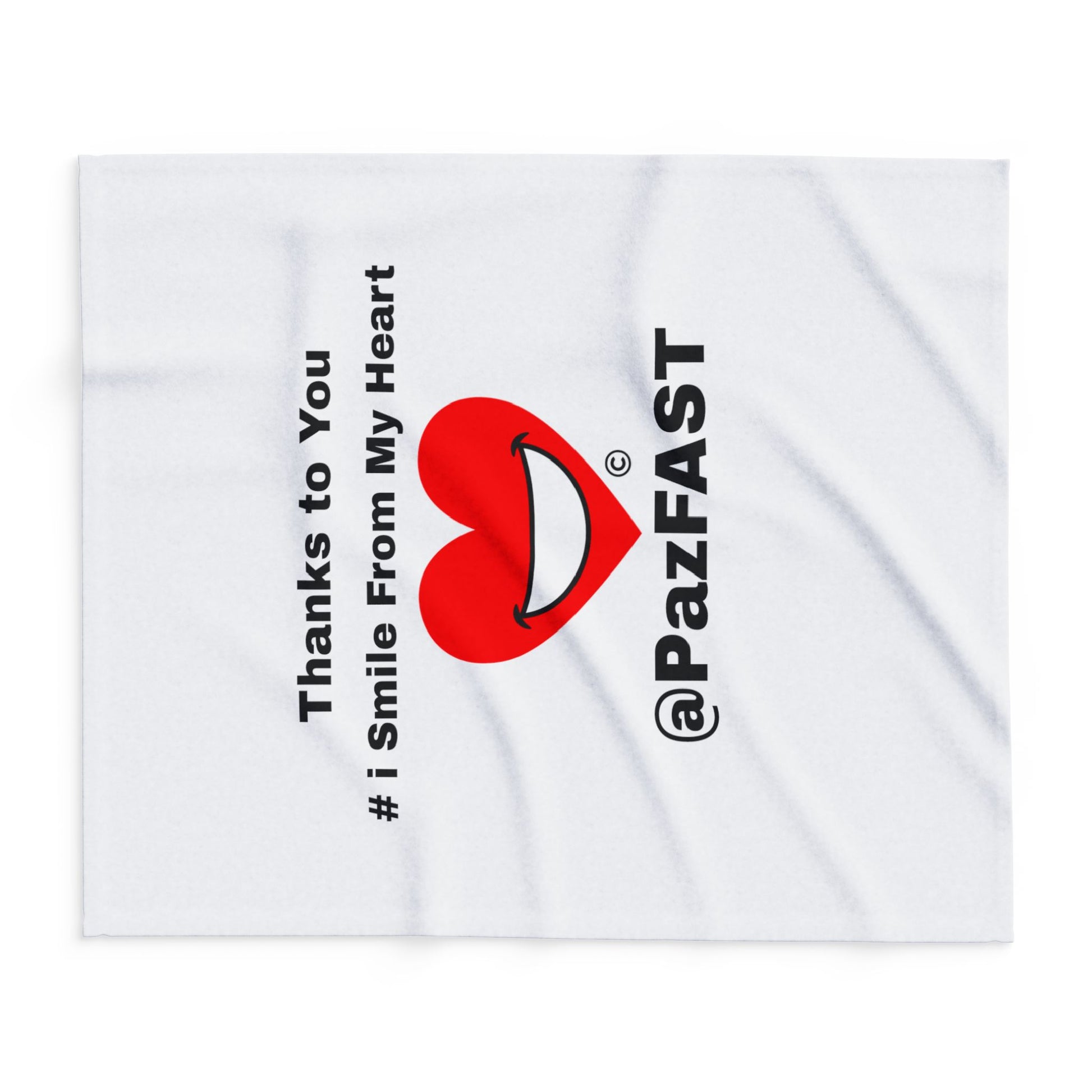 Arctic 100% Polyester Fleece Blanket | Extend Total *Kindness with "Paz FAST, The Love Solution" - The Love Solution