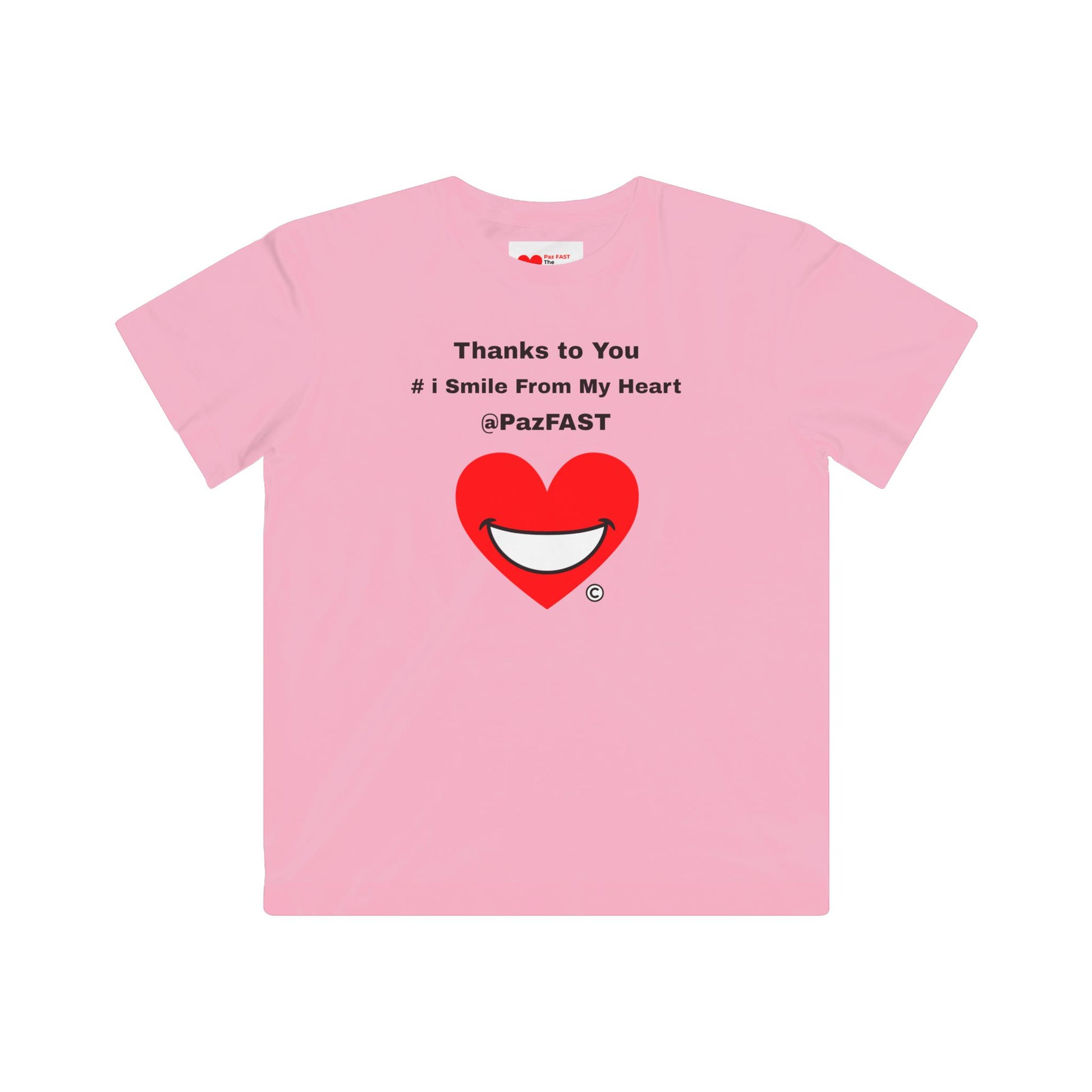 Kids Fine Jersey Tee | Extend Total *Kindness with "Paz FAST, The Love Solution" - The Love Solution