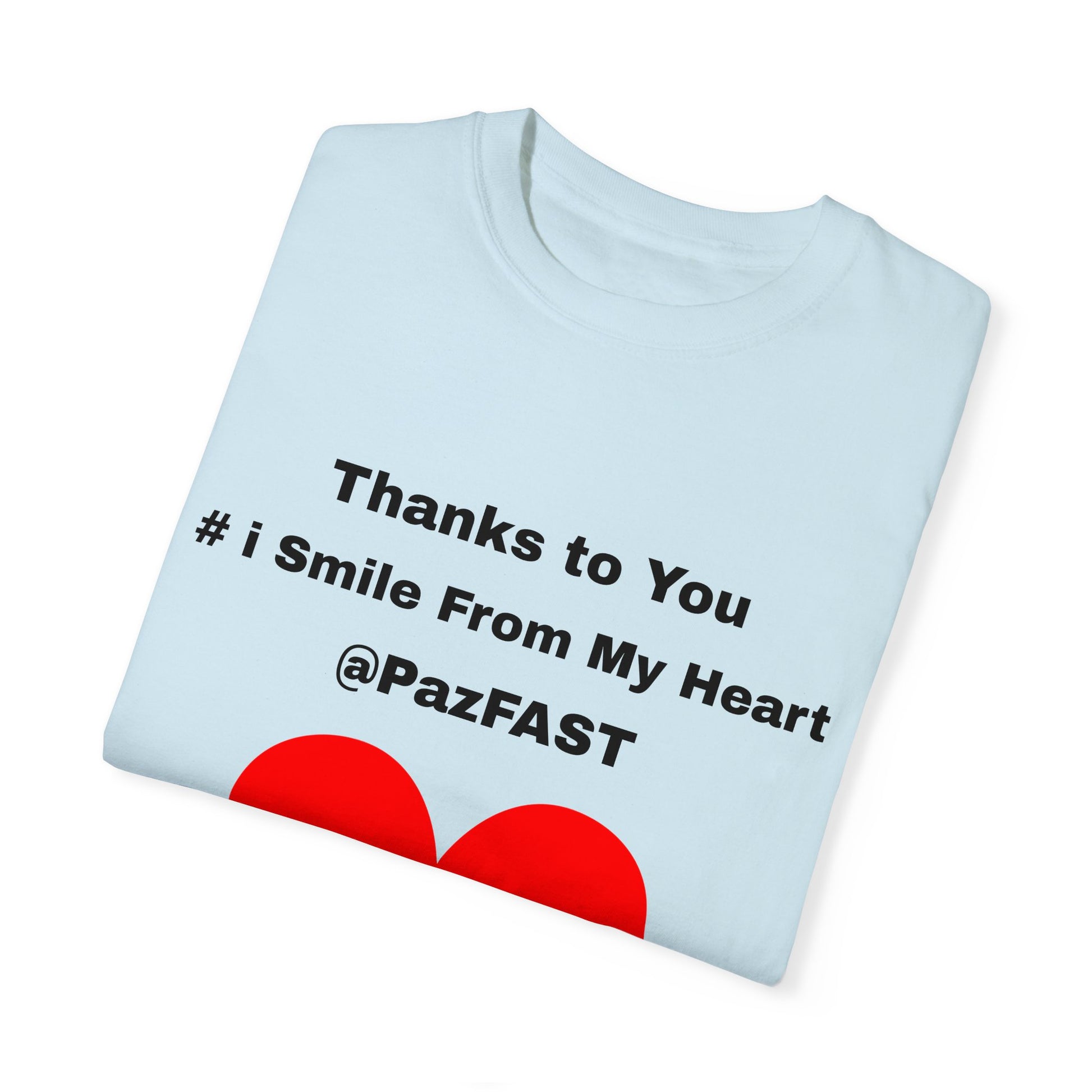 Unisex Garment-Dyed T-shirt | Extend Total *Kindness with "Paz FAST, The Love Solution" - The Love Solution