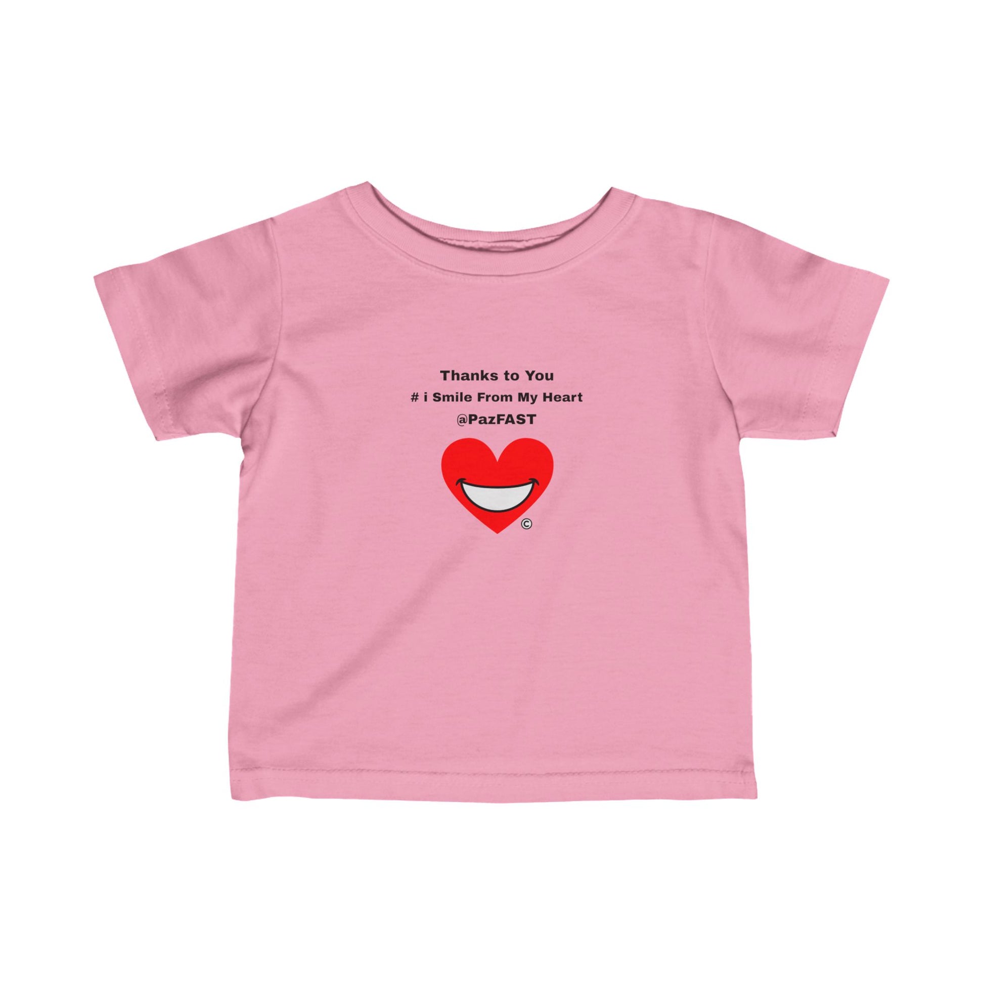 Infant Fine Jersey Tee | Extend Total *Kindness with "Paz FAST, The Love Solution" - The Love Solution