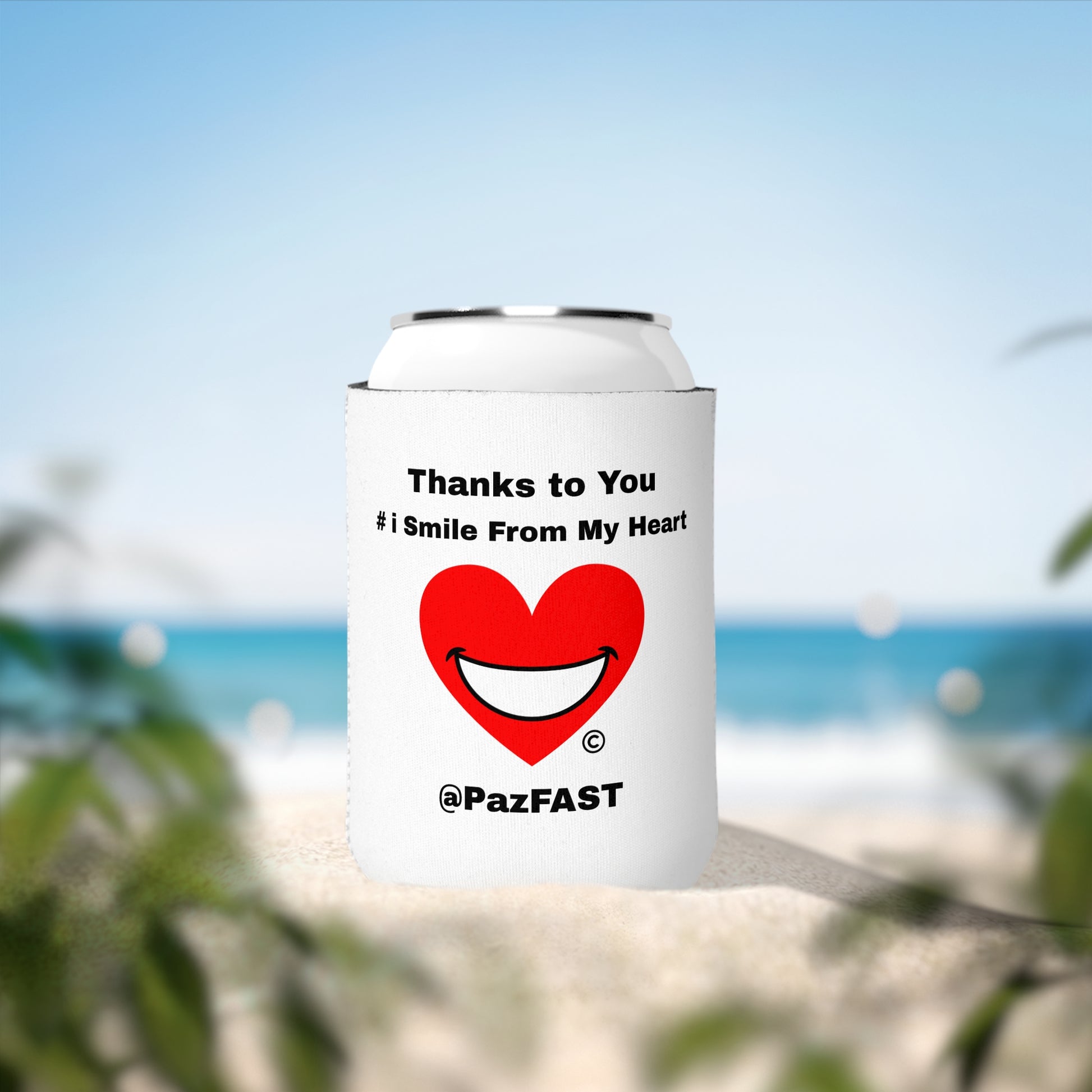 Can Cooler Sleeve | Extend Total *Kindness with "Paz FAST, The Love Solution" - The Love Solution