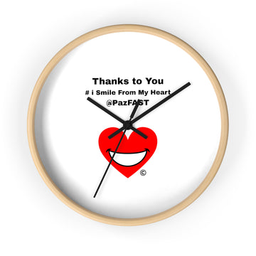 Wall Clock | Extend Total *Kindness with "Paz FAST, The Love Solution" - The Love Solution