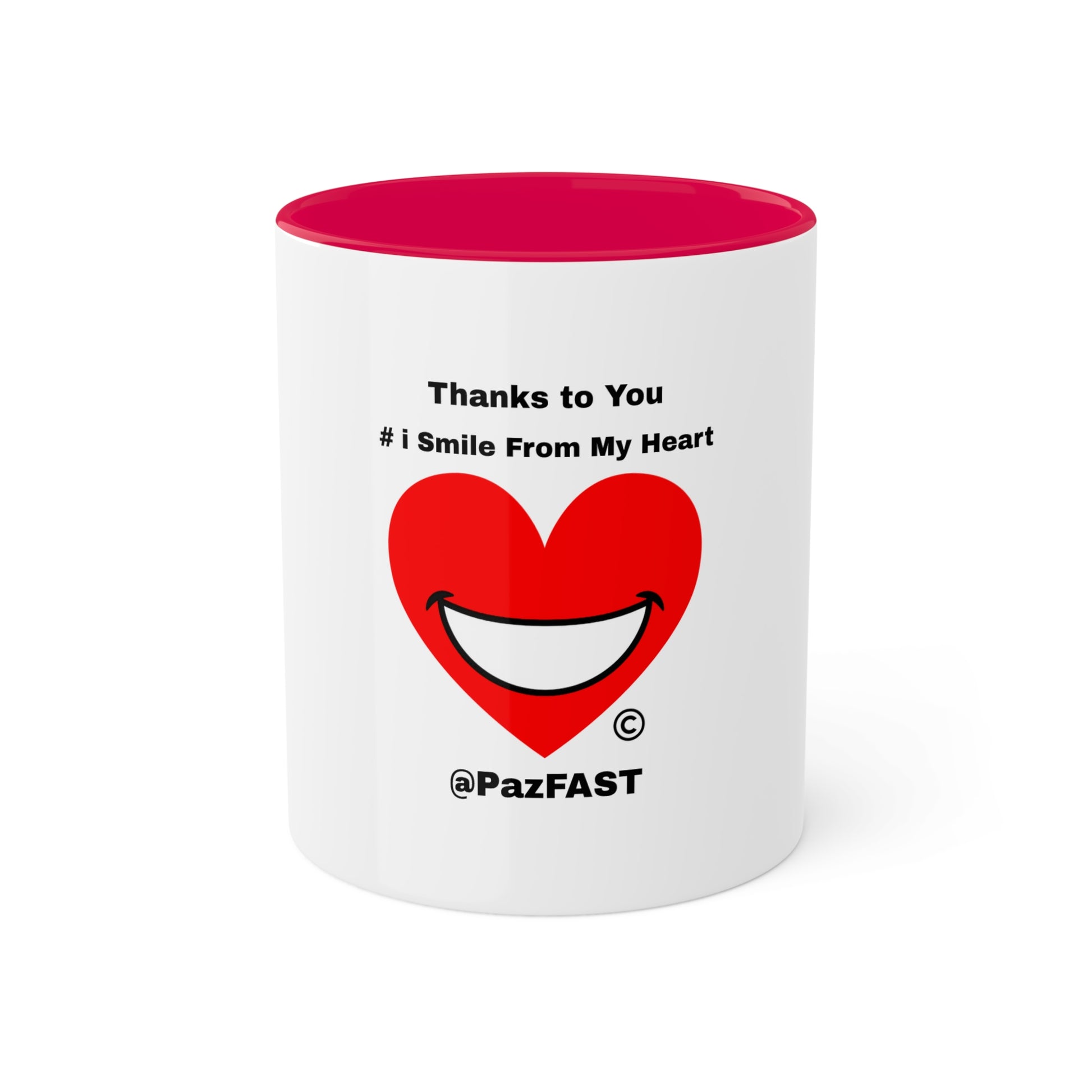 Colorful Mugs, 11oz | Extend Total *Kindness with "Paz FAST, The Love Solution" - The Love Solution