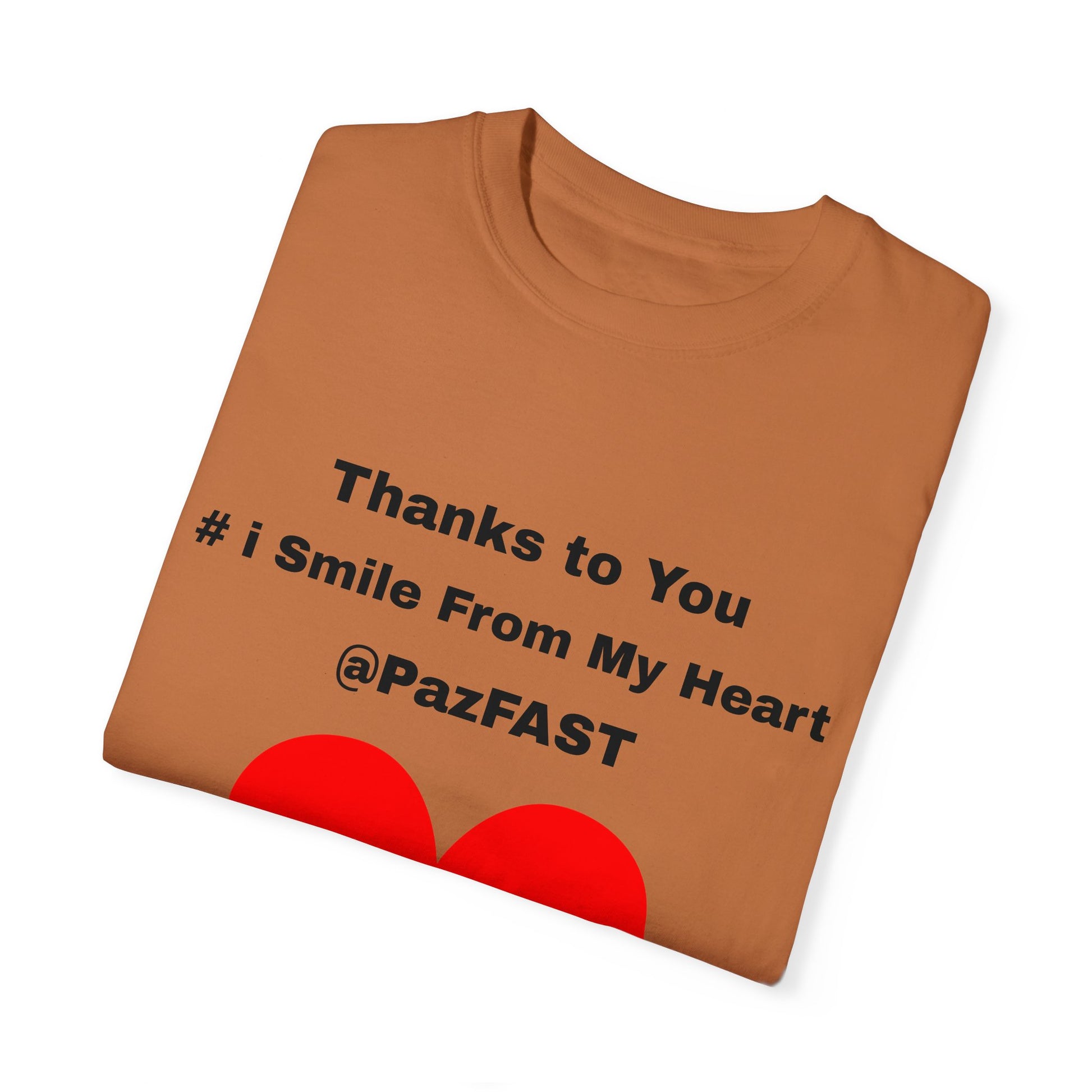 Unisex Garment-Dyed T-shirt | Extend Total *Kindness with "Paz FAST, The Love Solution" - The Love Solution