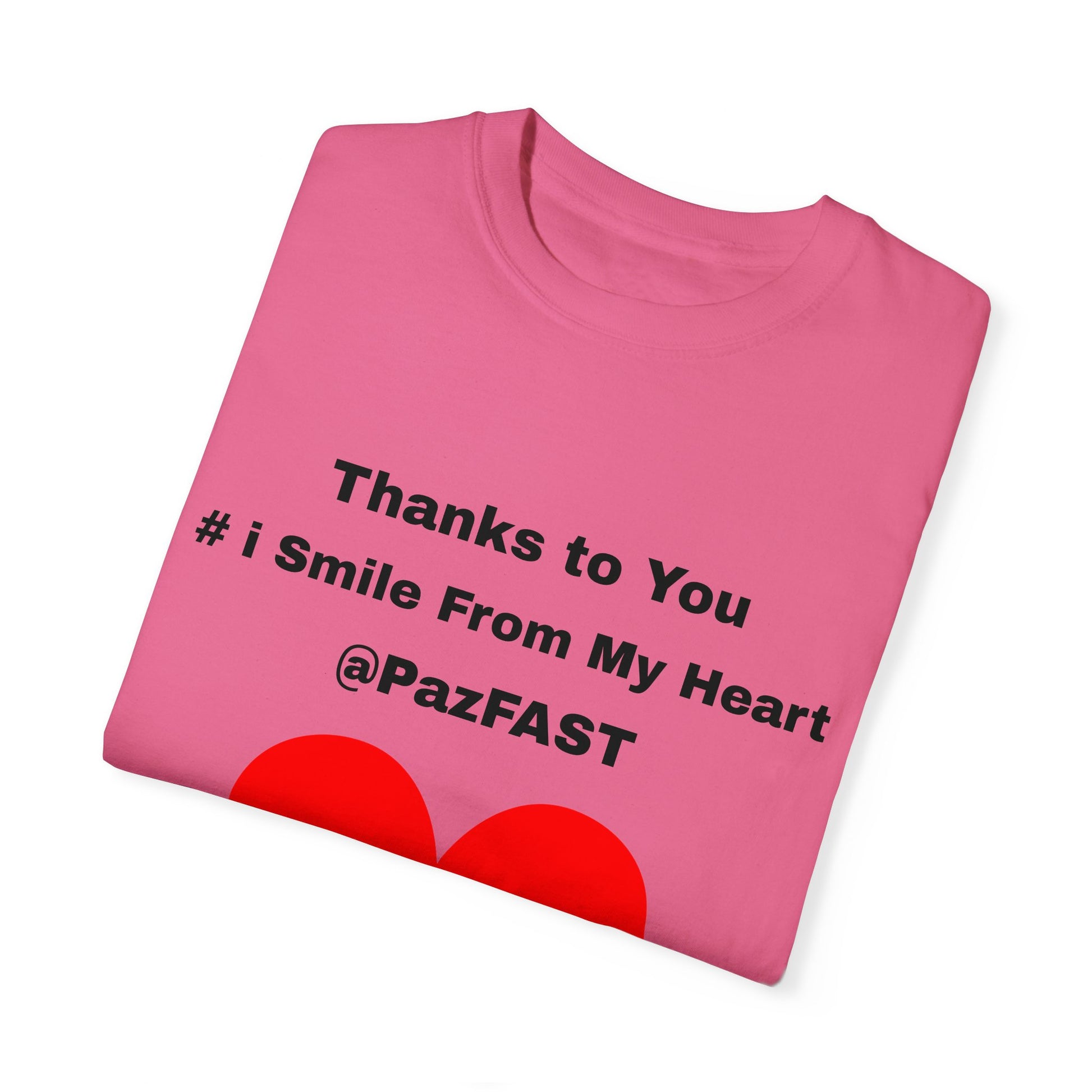 Unisex Garment-Dyed T-shirt | Extend Total *Kindness with "Paz FAST, The Love Solution" - The Love Solution