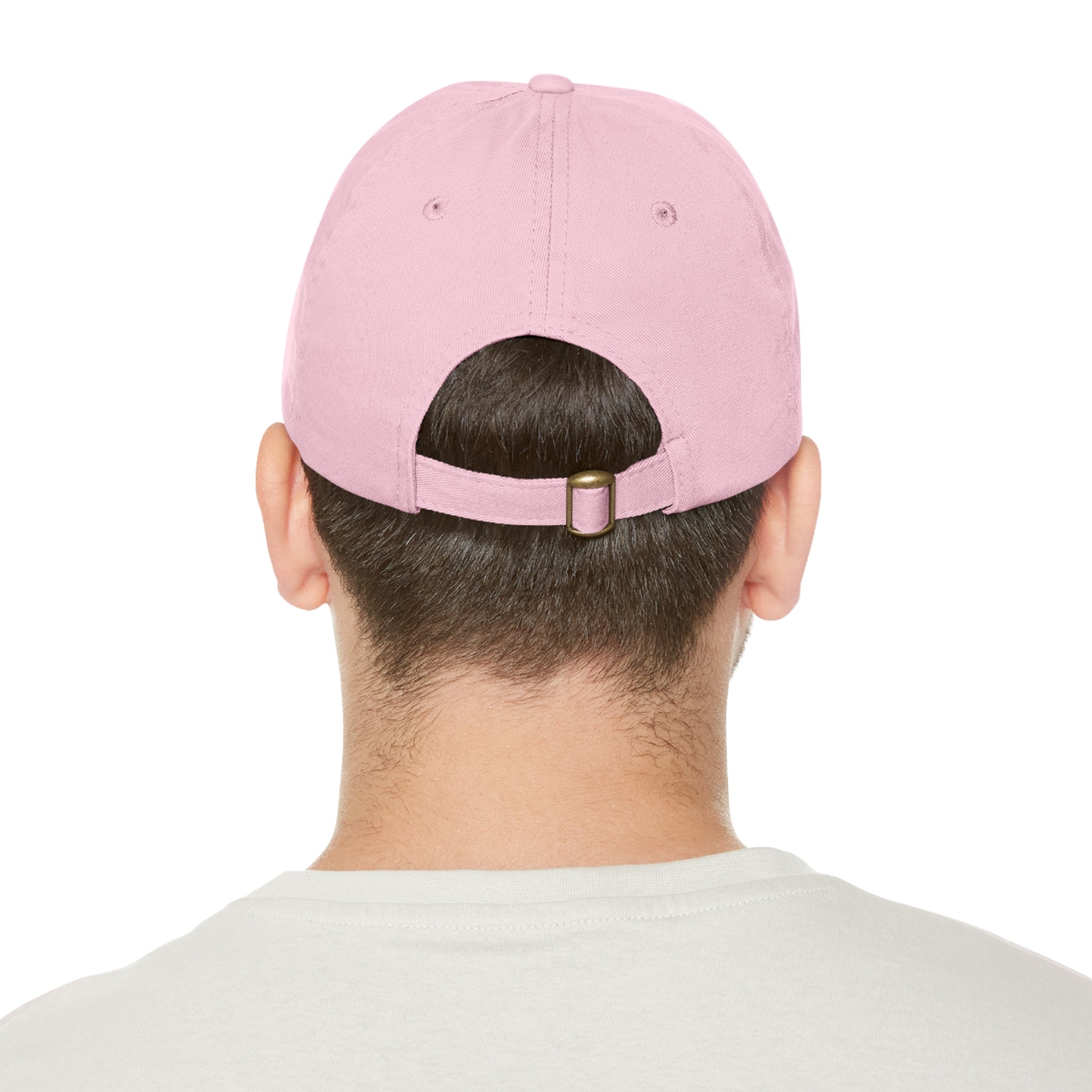 Dad Hat with Leather Patch (Round) | Extend Total *Kindness with "Paz FAST, The Love Solution" - The Love Solution