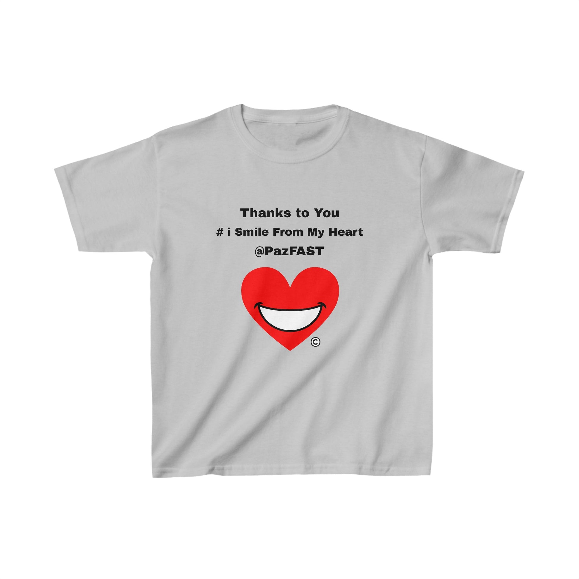 Kids Heavy Cotton™ Tee | Extend Total *Kindness with "Paz FAST, The Love Solution" - The Love Solution