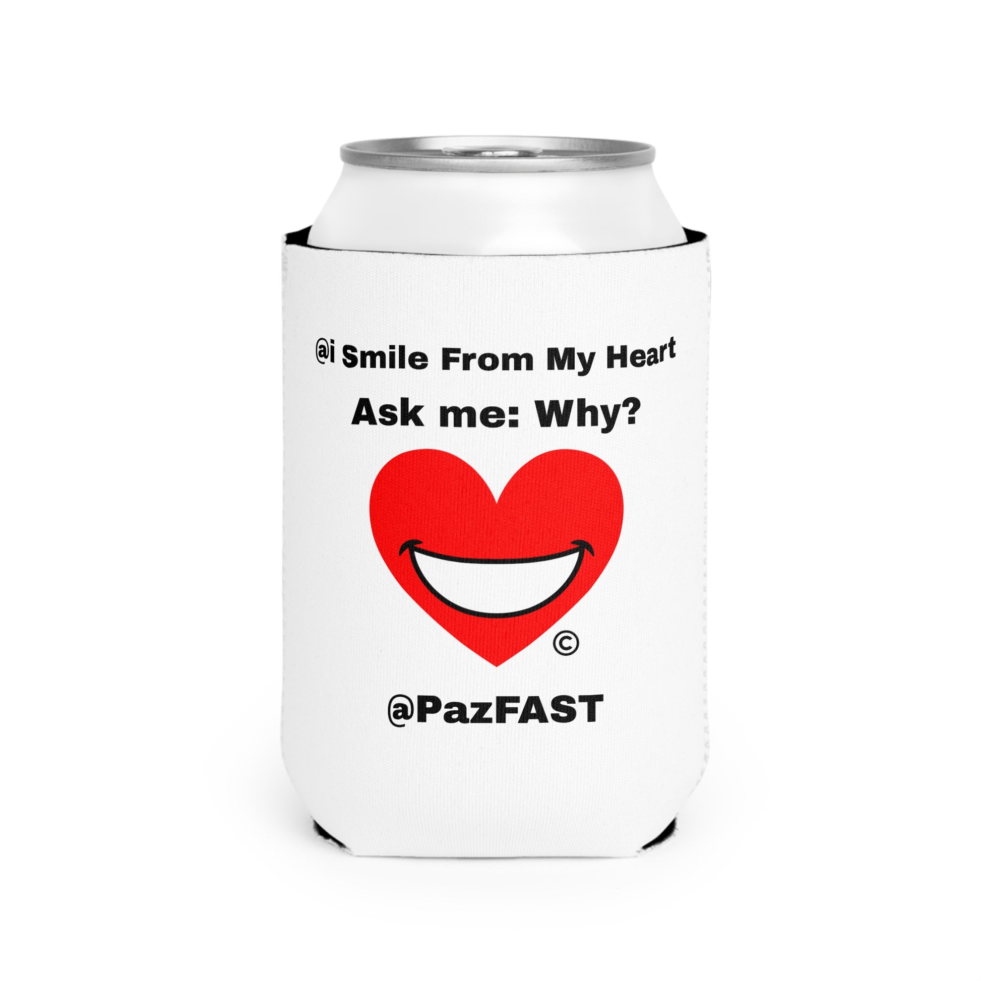 Can Cooler Sleeve | Extend Total *Kindness with "Paz FAST, The Love Solution" - The Love Solution