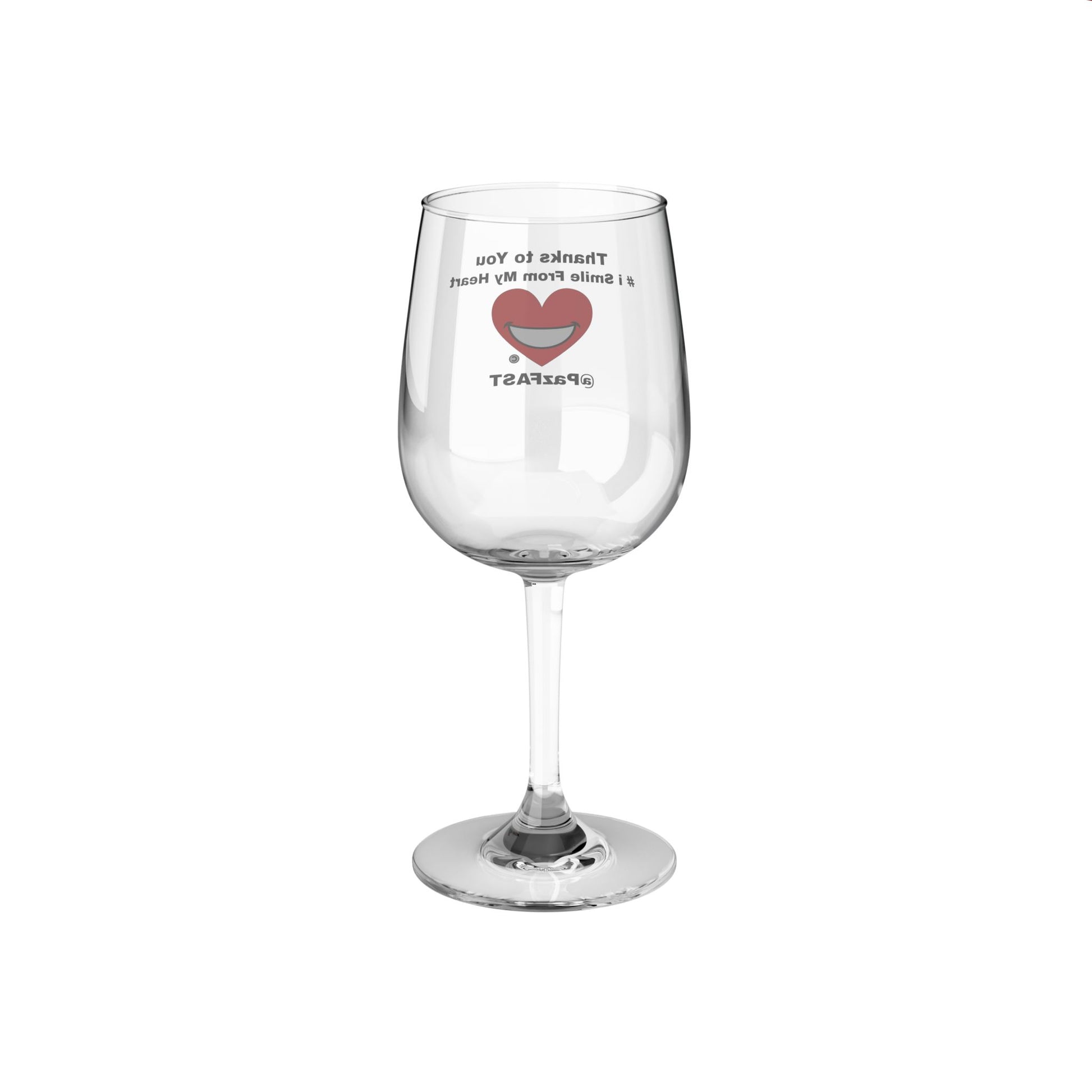 Wine Glass, 12oz | Extend Total *Kindness with "Paz FAST, The Love Solution" - The Love Solution