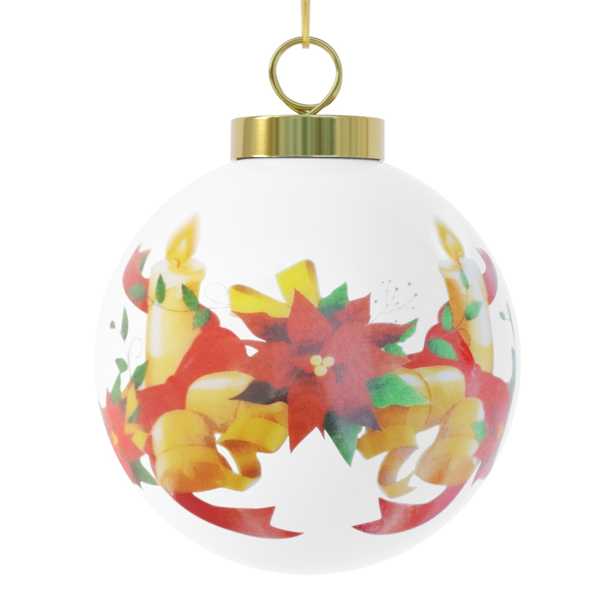 Christmas Ball Ornament | Extend Total *Kindness with "Paz FAST, The Love Solution" - The Love Solution