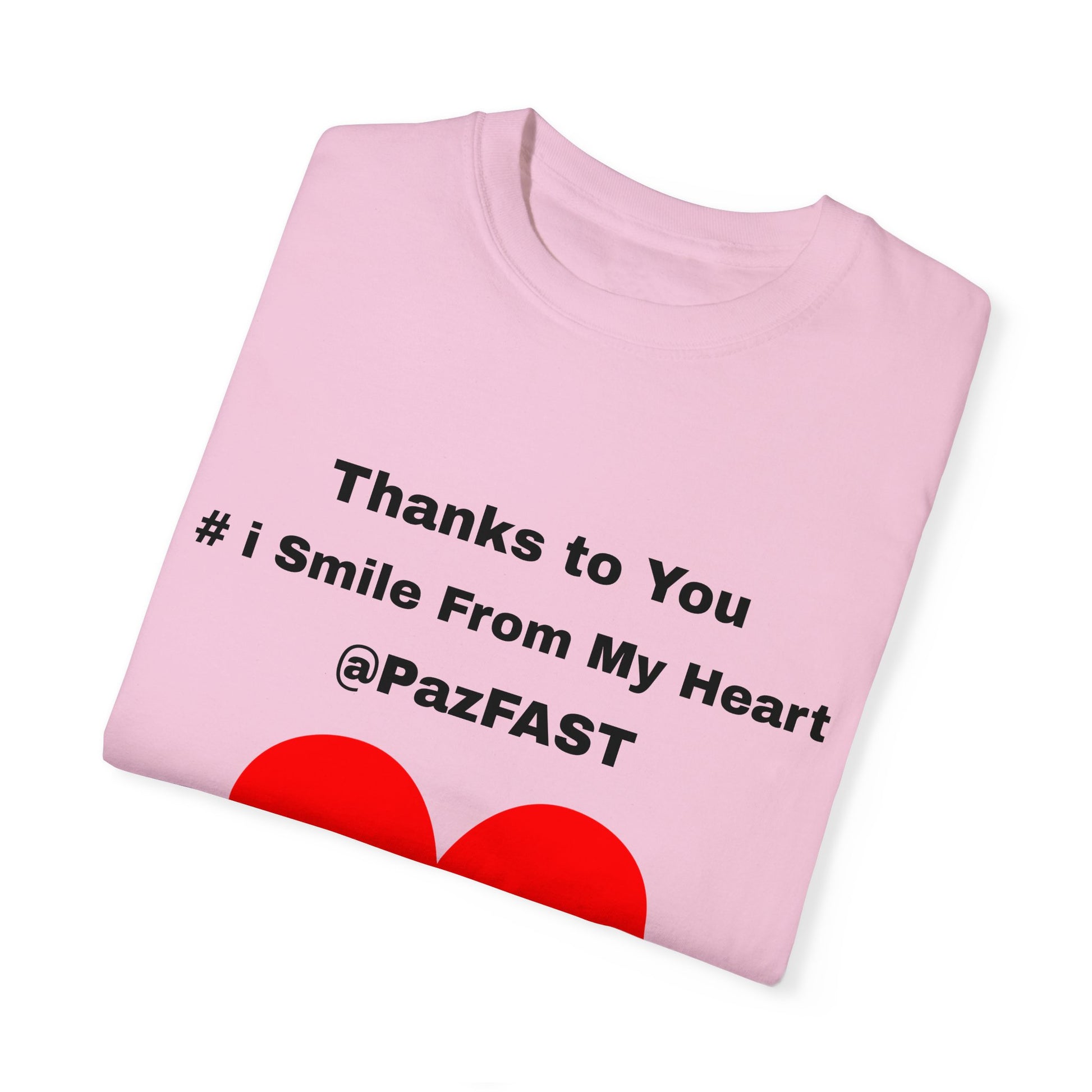 Unisex Garment-Dyed T-shirt | Extend Total *Kindness with "Paz FAST, The Love Solution" - The Love Solution