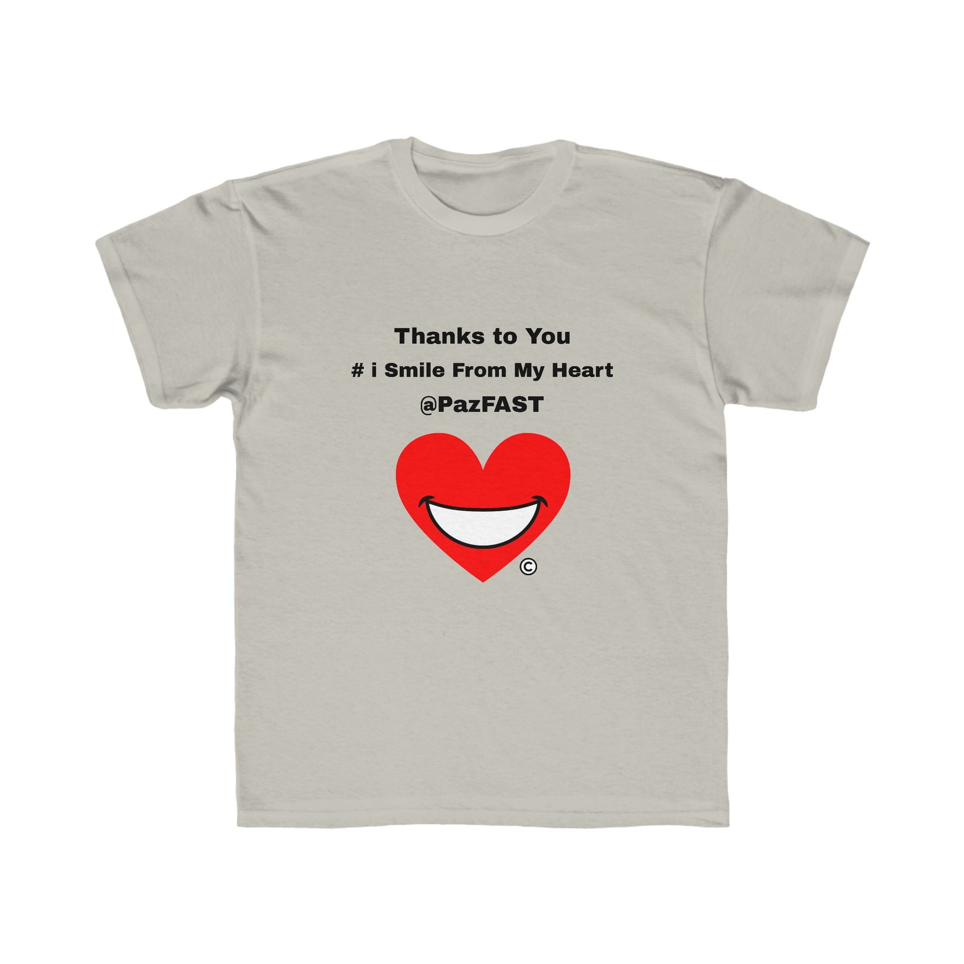 Kids Regular Fit Tee | Extend Total *Kindness with "Paz FAST, The Love Solution" - The Love Solution