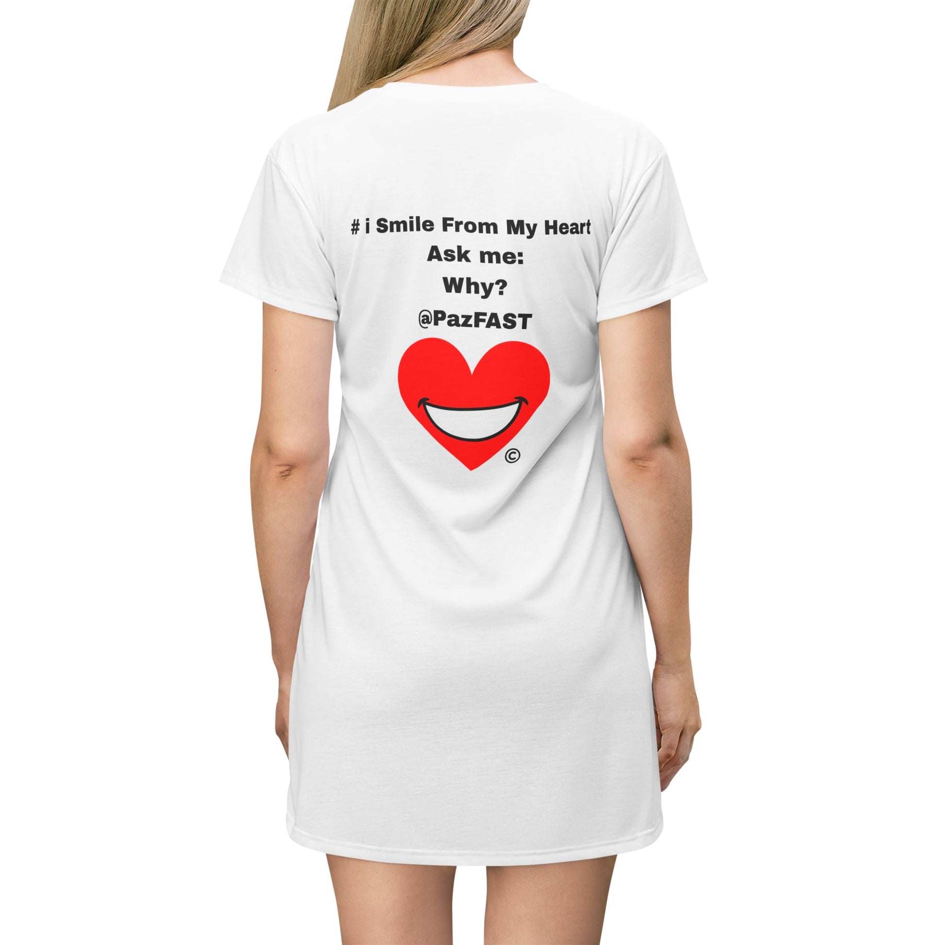 T-Shirt Dress (AOP) - The Love Solution