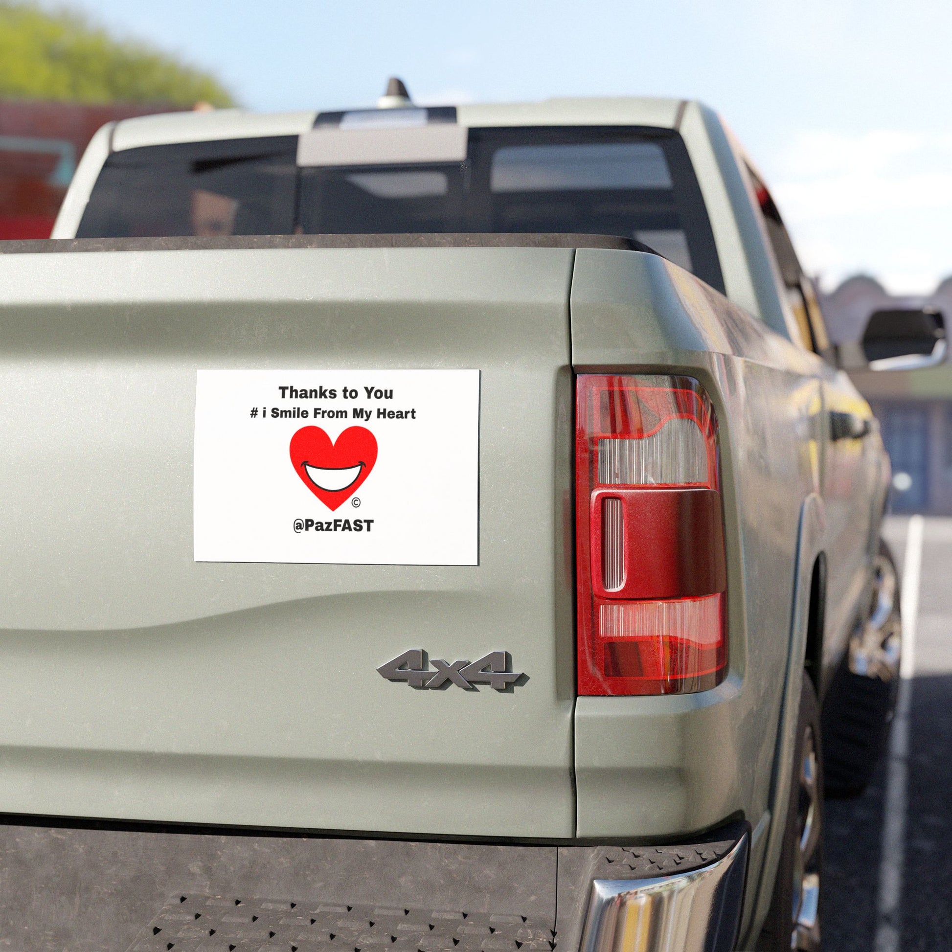 Car Magnets | Extend Total *Kindness with "Paz FAST, The Love Solution" - The Love Solution