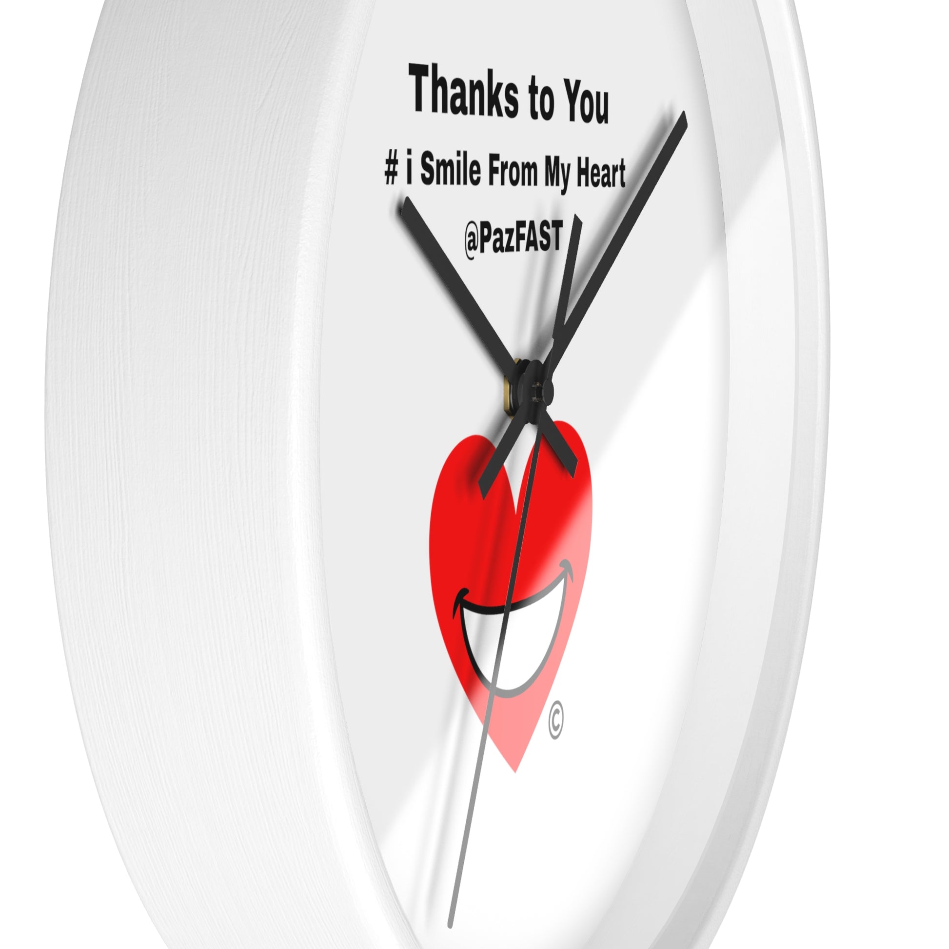 Wall Clock | Extend Total *Kindness with "Paz FAST, The Love Solution" - The Love Solution